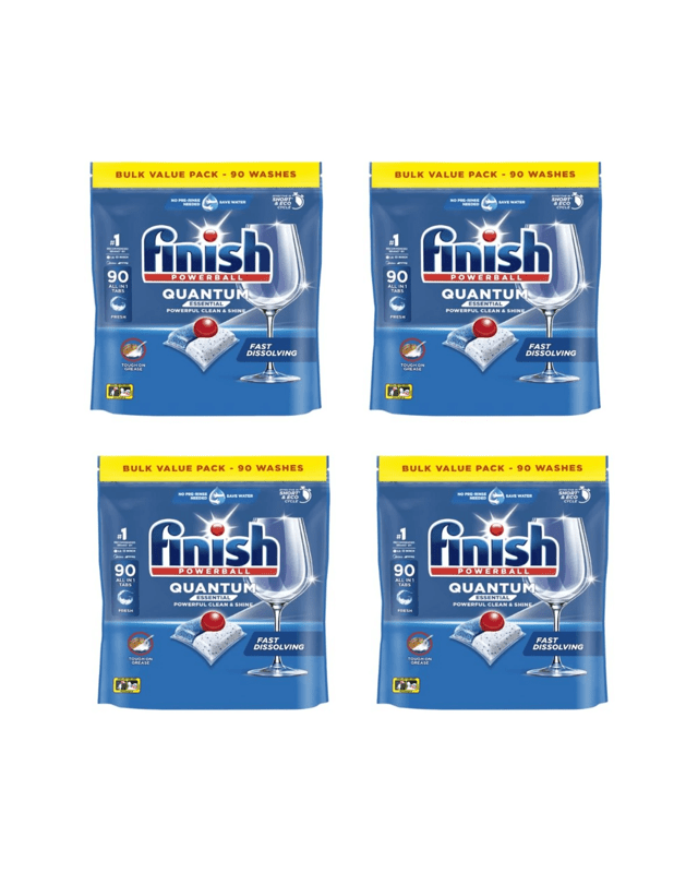 Finish 4Xfinish Powerball Quantum Reg Dish Caps 90Pk 329