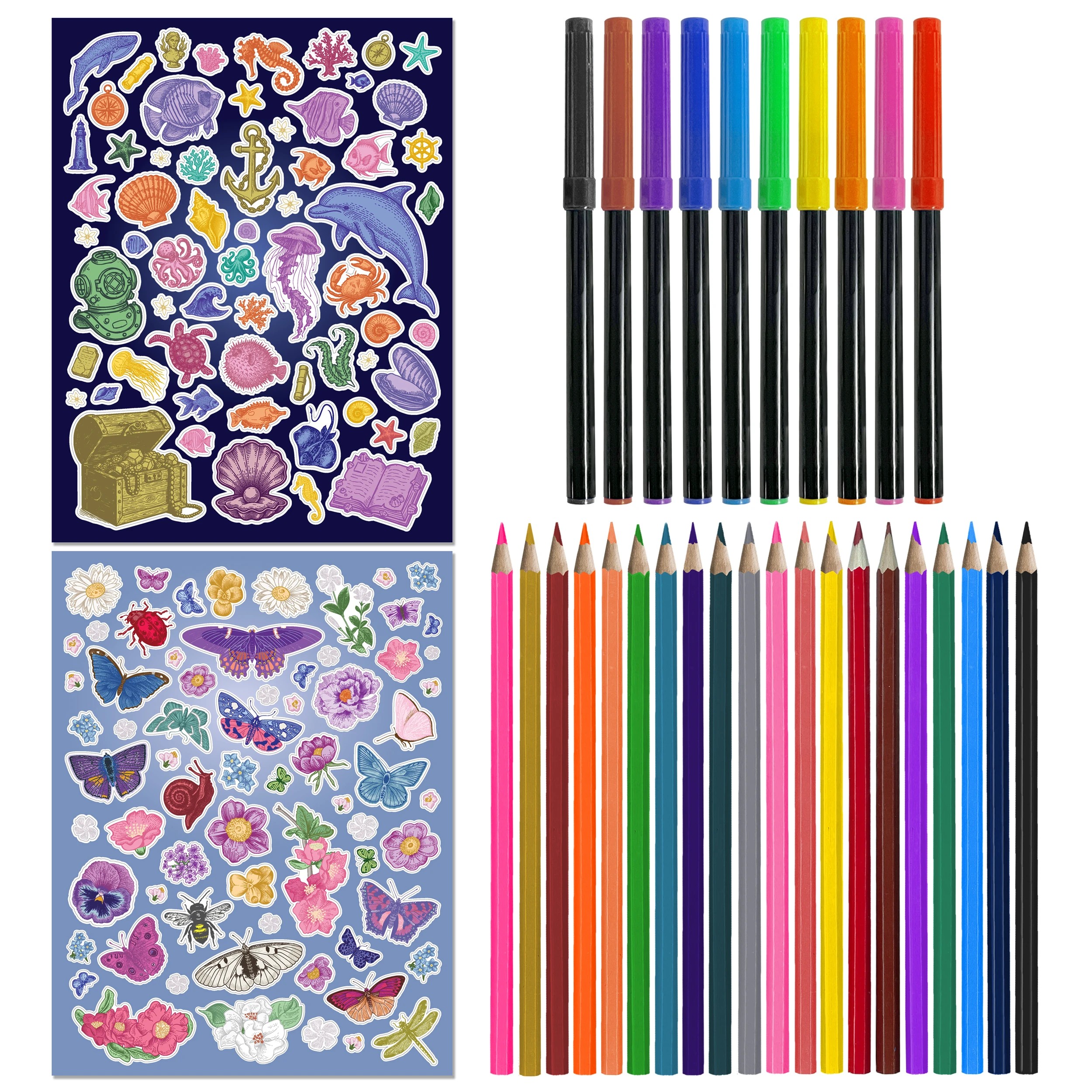 Art Maker Ultimate Hidden Wonders Colouring Case - Book - Kmart