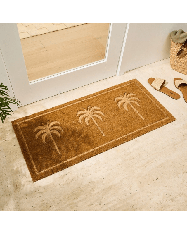 Palm Debossed Door