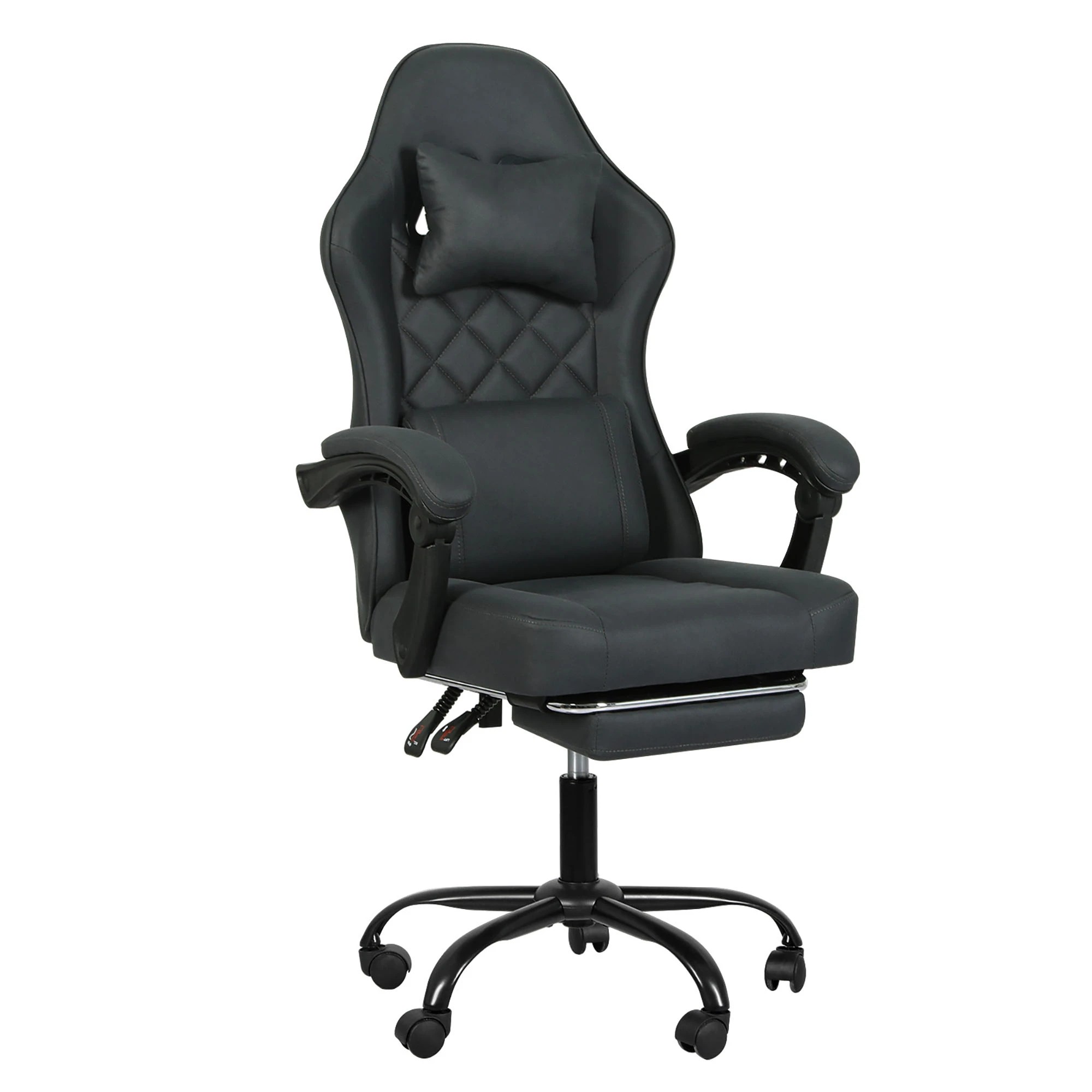 1 Levede Ergonomic Office Chair - Grey, 1 of 9