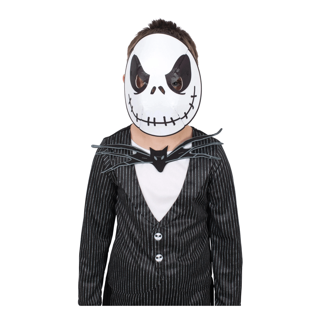 3 The Nightmare Before Christmas - Jack Skellington Deluxe Kids Costume Size 6-8yrs - Black, 3 of 4