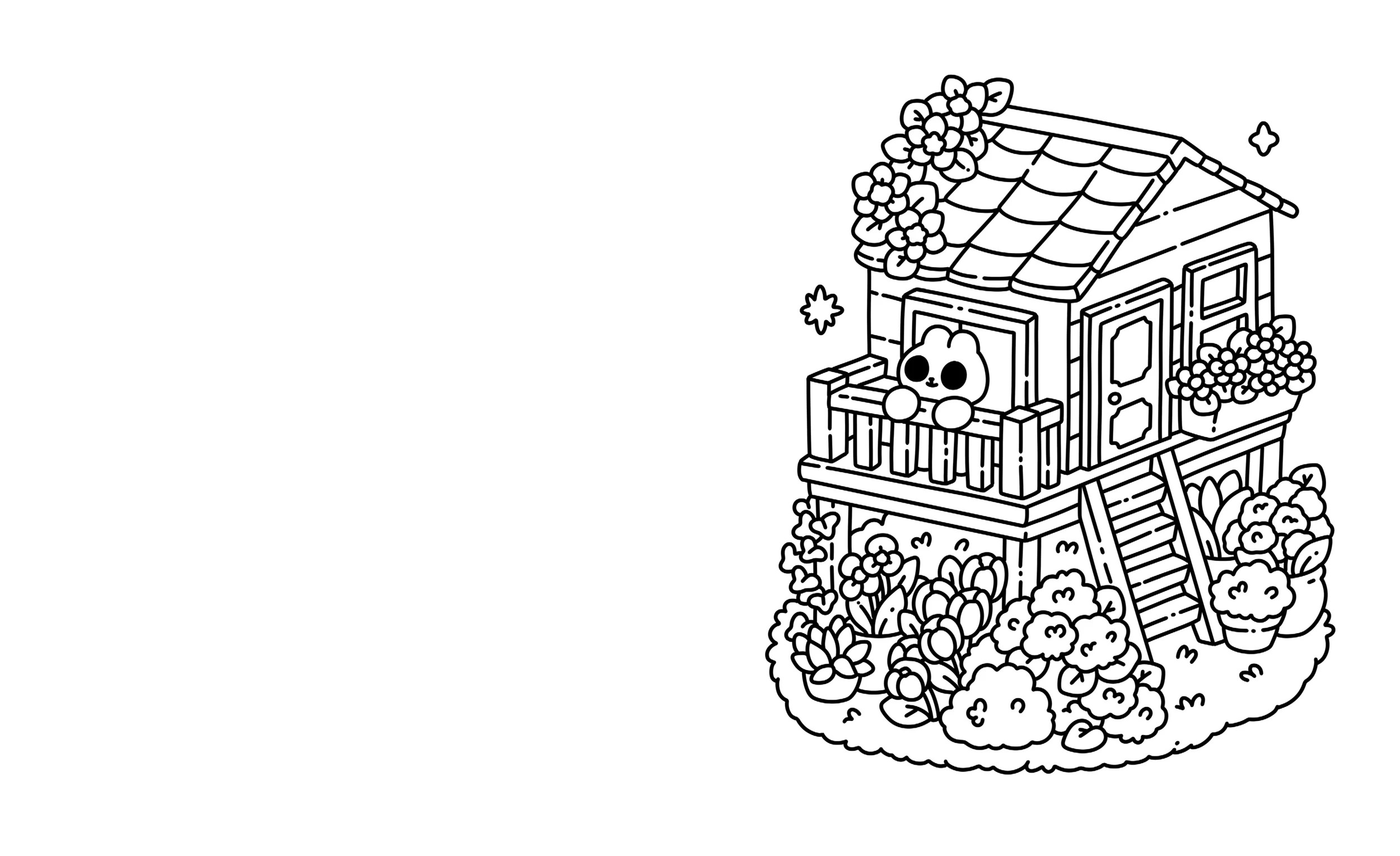5 Cute 'n' Cosy Colouring World by Zenny Abanales - Book, 5 of 9