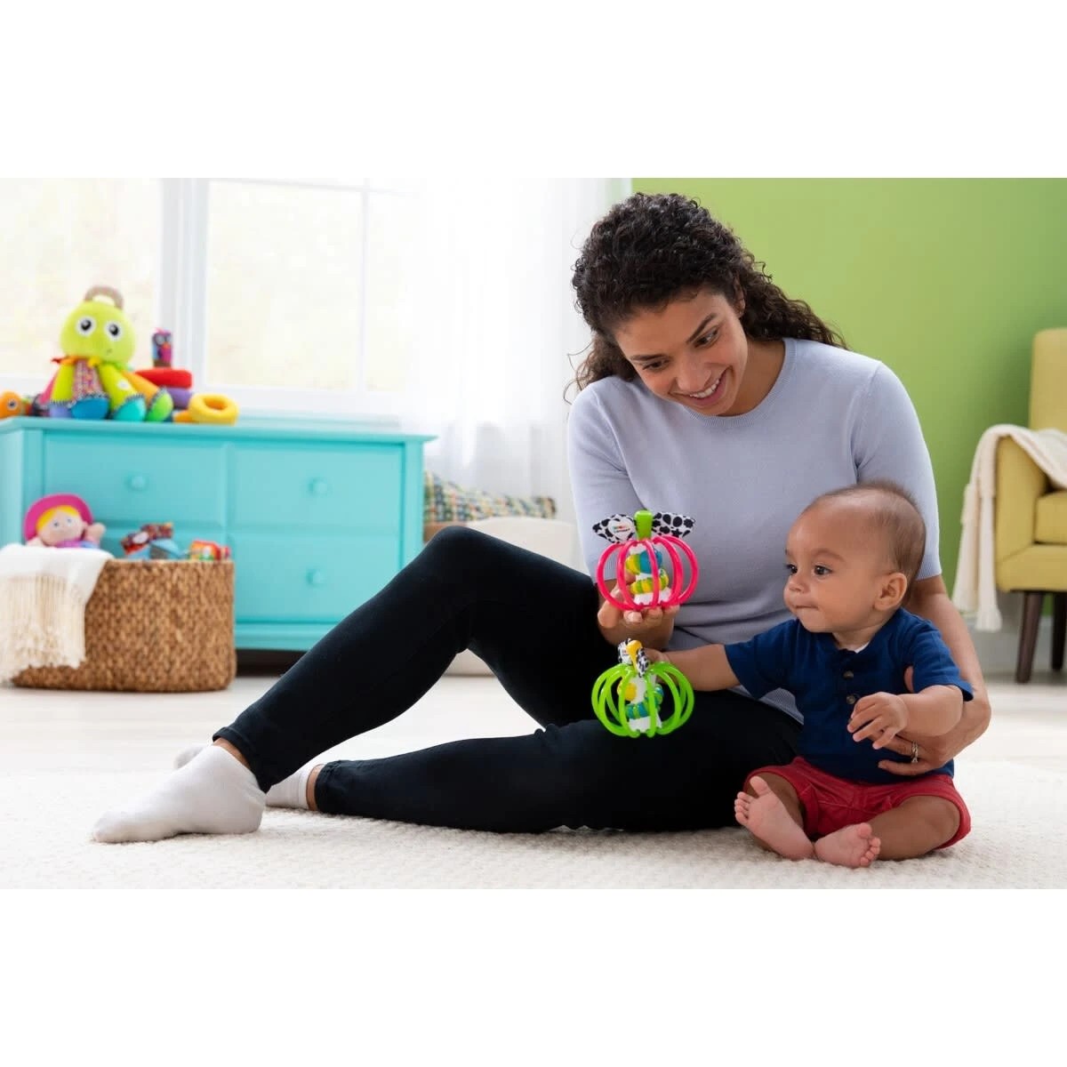 2 Lamaze Grab Apple - Assorted, 2 of 2