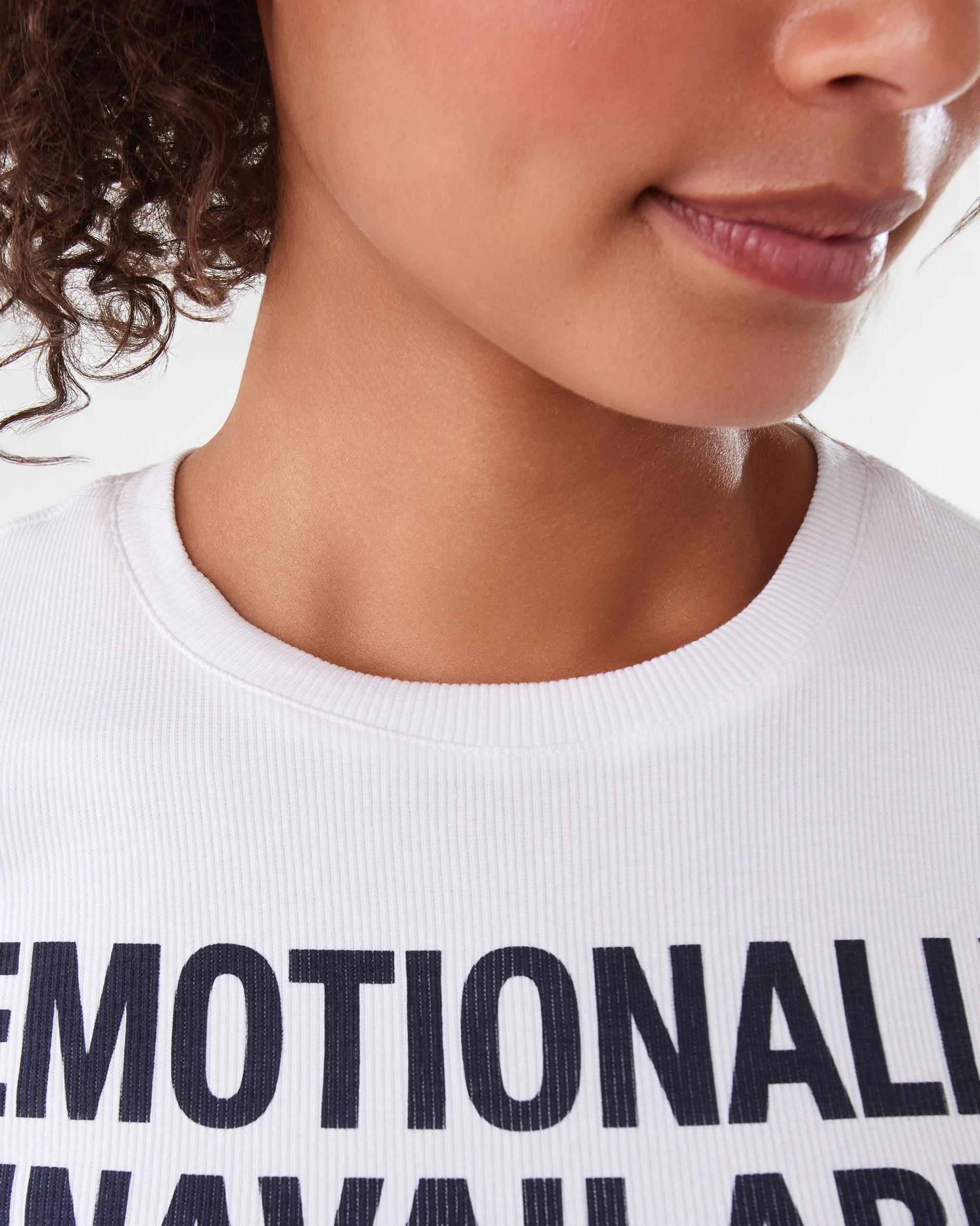 6 Neat Fit Print Rib T-shirt Emotional, 6 of 10