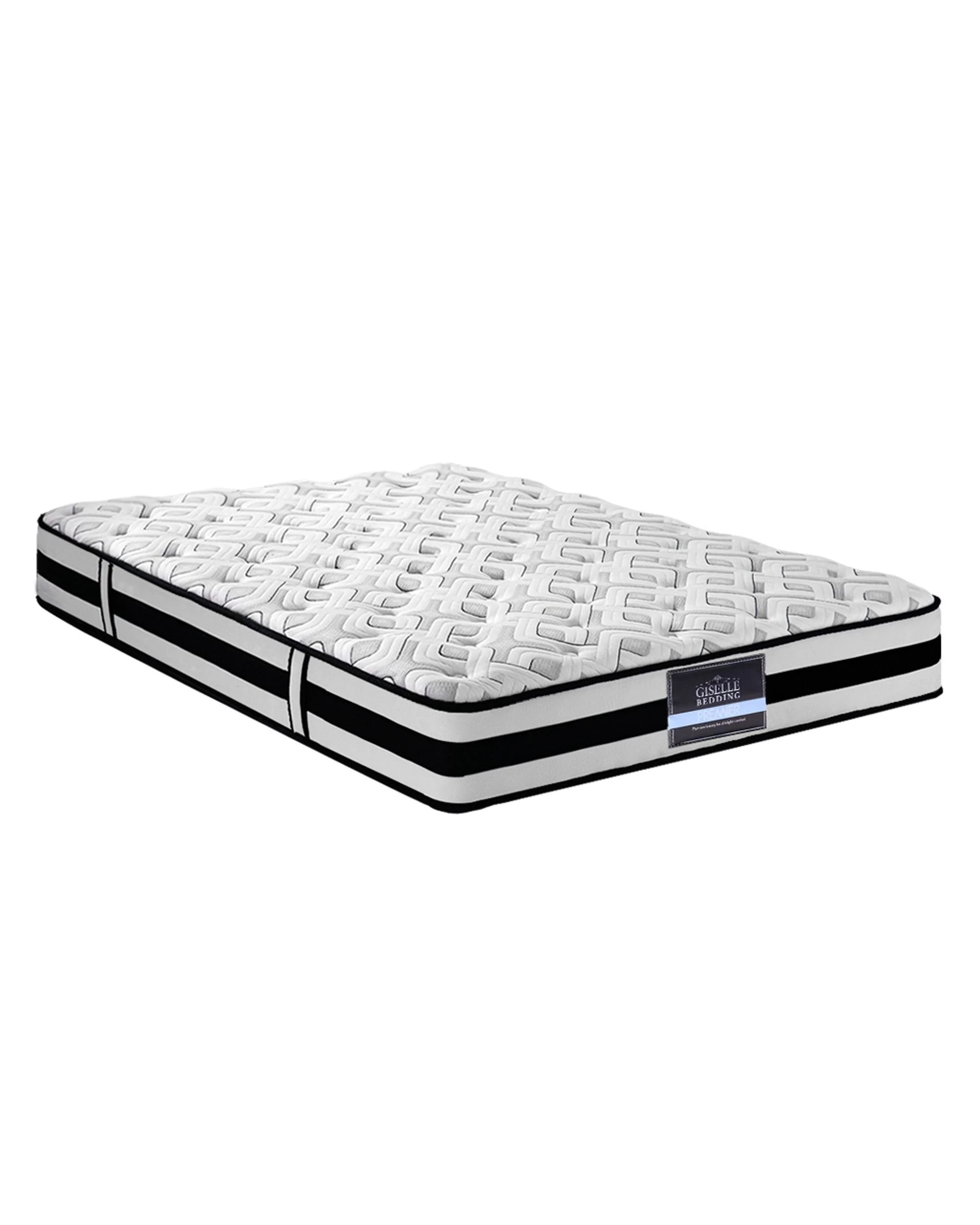 1 Giselle Bedding 24cm Mattress Super Firm Queen
 - White, 1 of 3