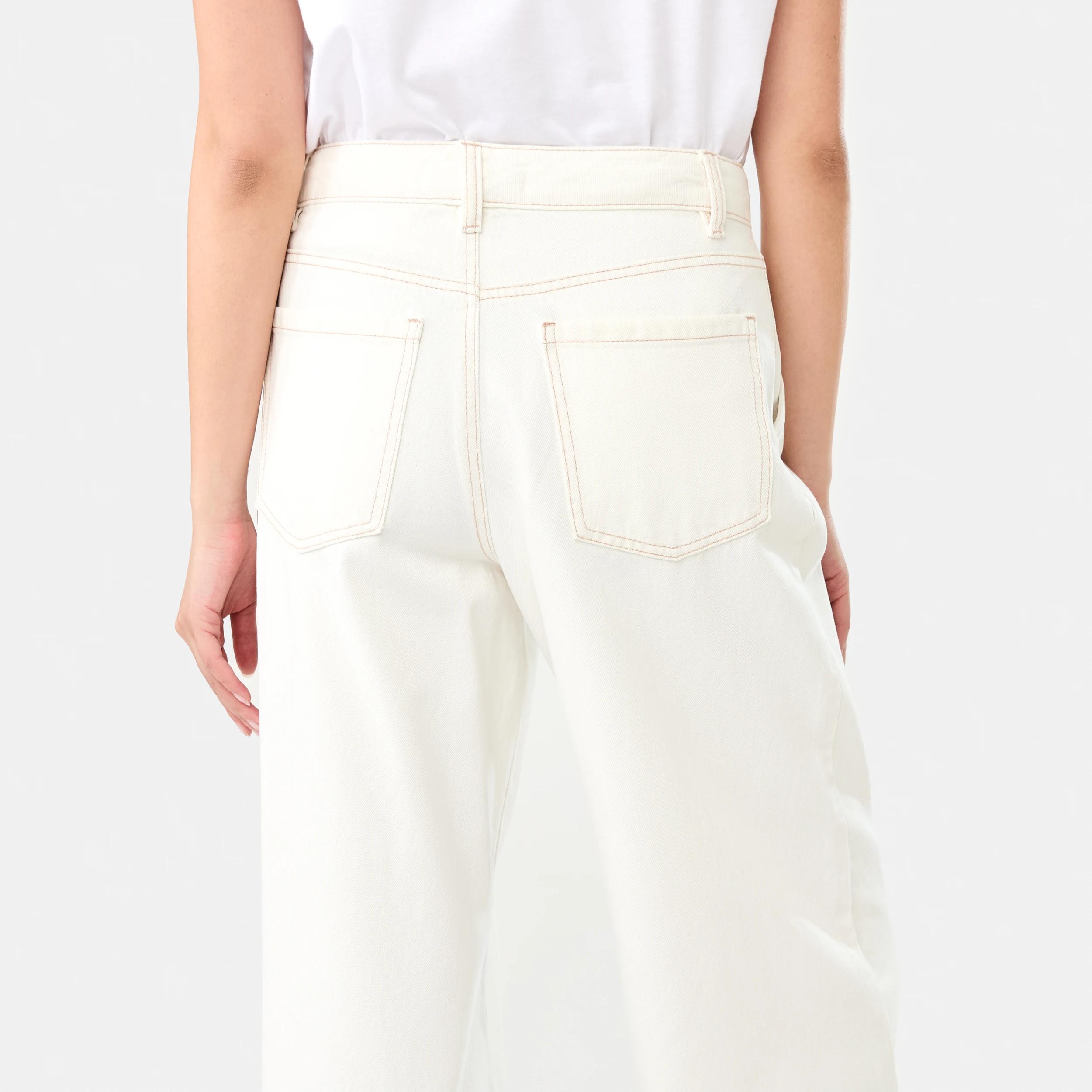 9 Pleat Front Jeans ECRU DENIM, 9 of 9