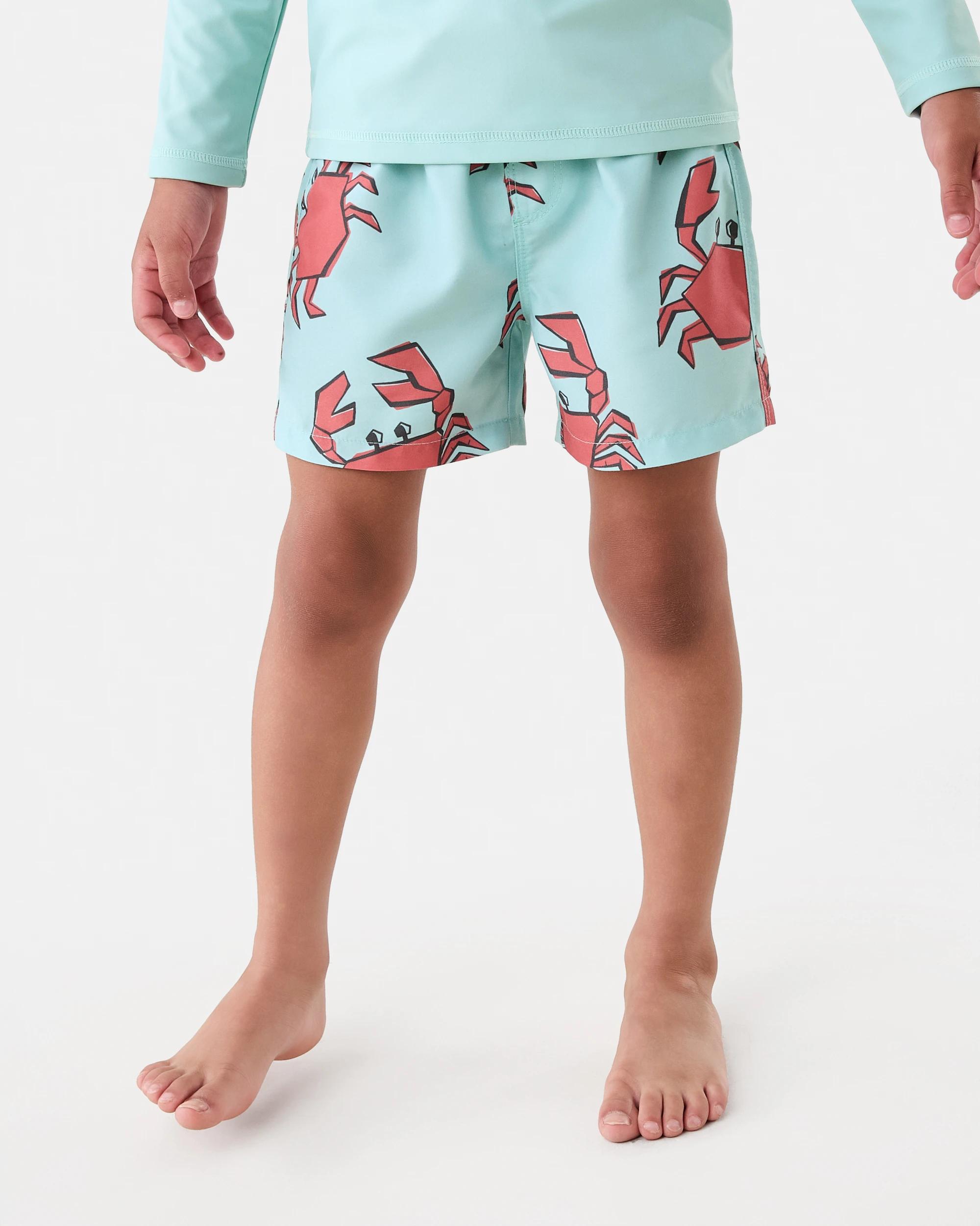 1 Printed Boardshorts Grn Crabs, 1 of 5