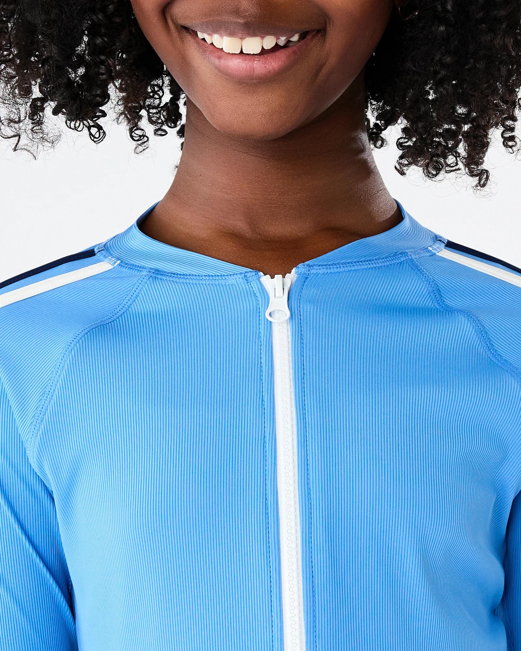 3 Long Sleeve Swimsuit Blue Mrna, 3 of 8