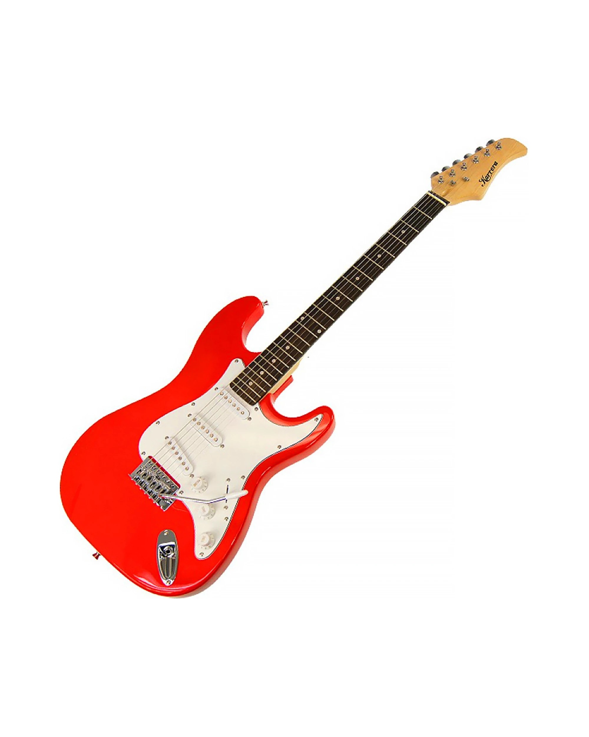 1 Karrera Electric Guitar Music 6-String Instrument Full Size - Red, 1 of 3