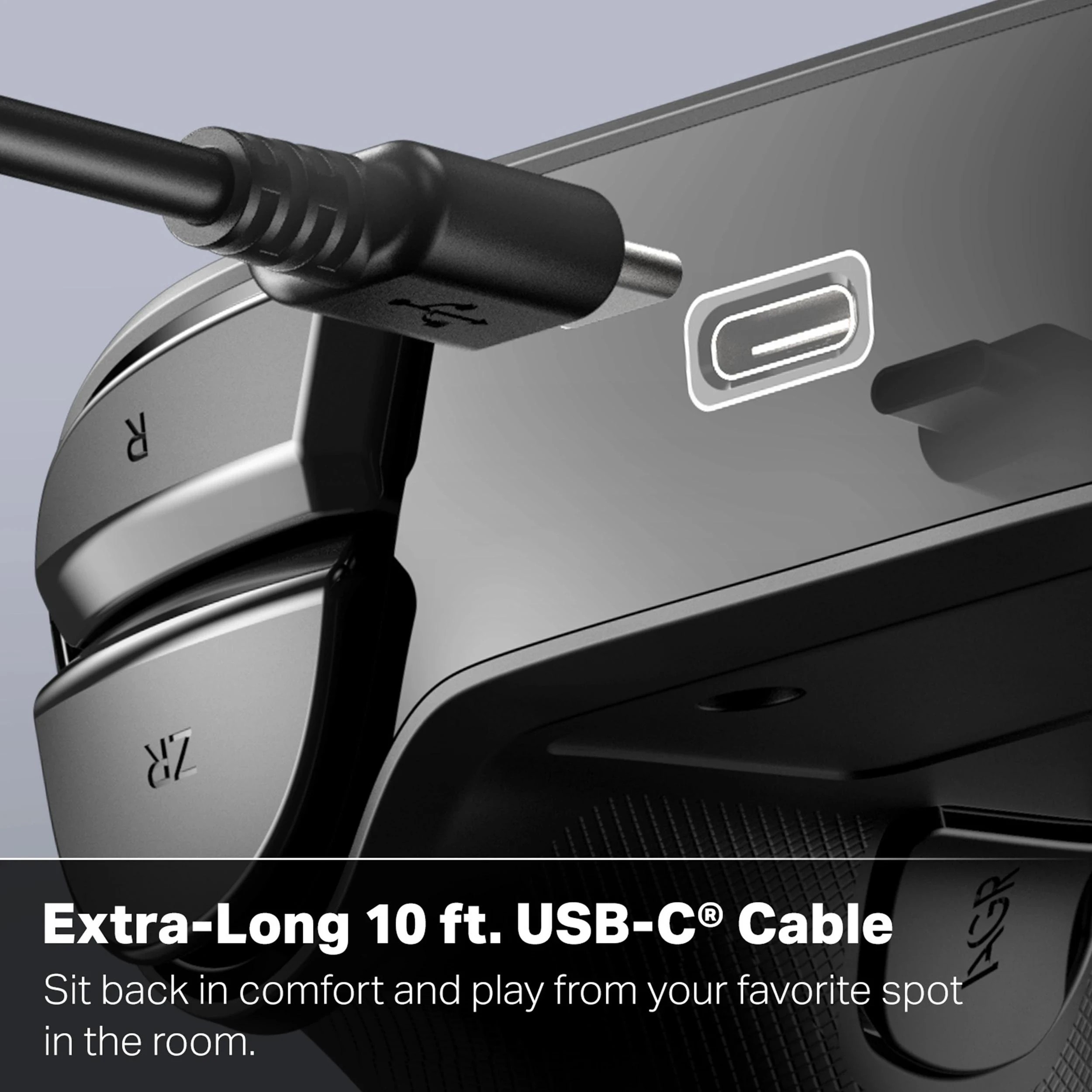 3 Black Wired Controller for Nintendo Switch 2 - Black, 3 of 5