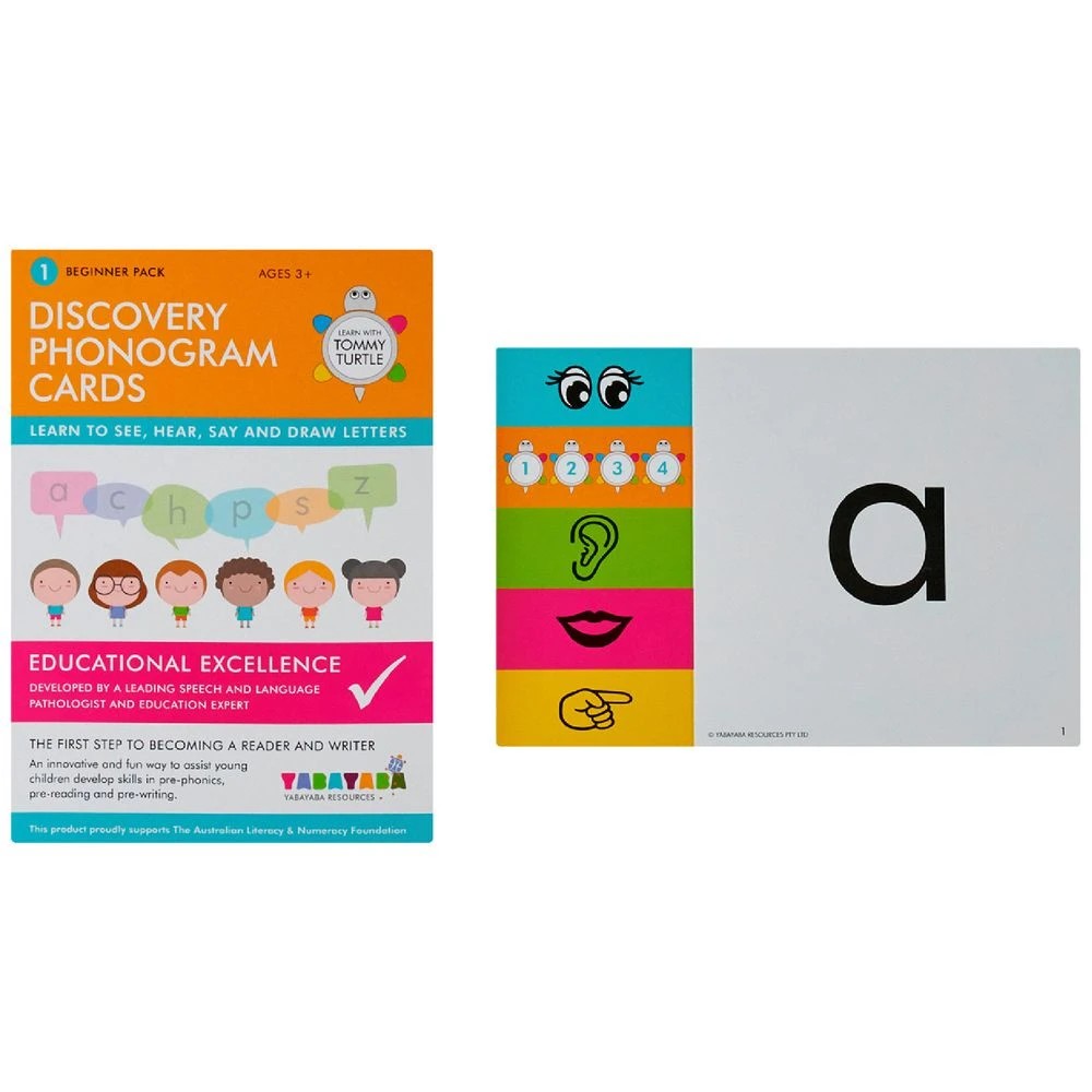 1 Yabayaba Discovery Phonogram Cards, 1 of 2