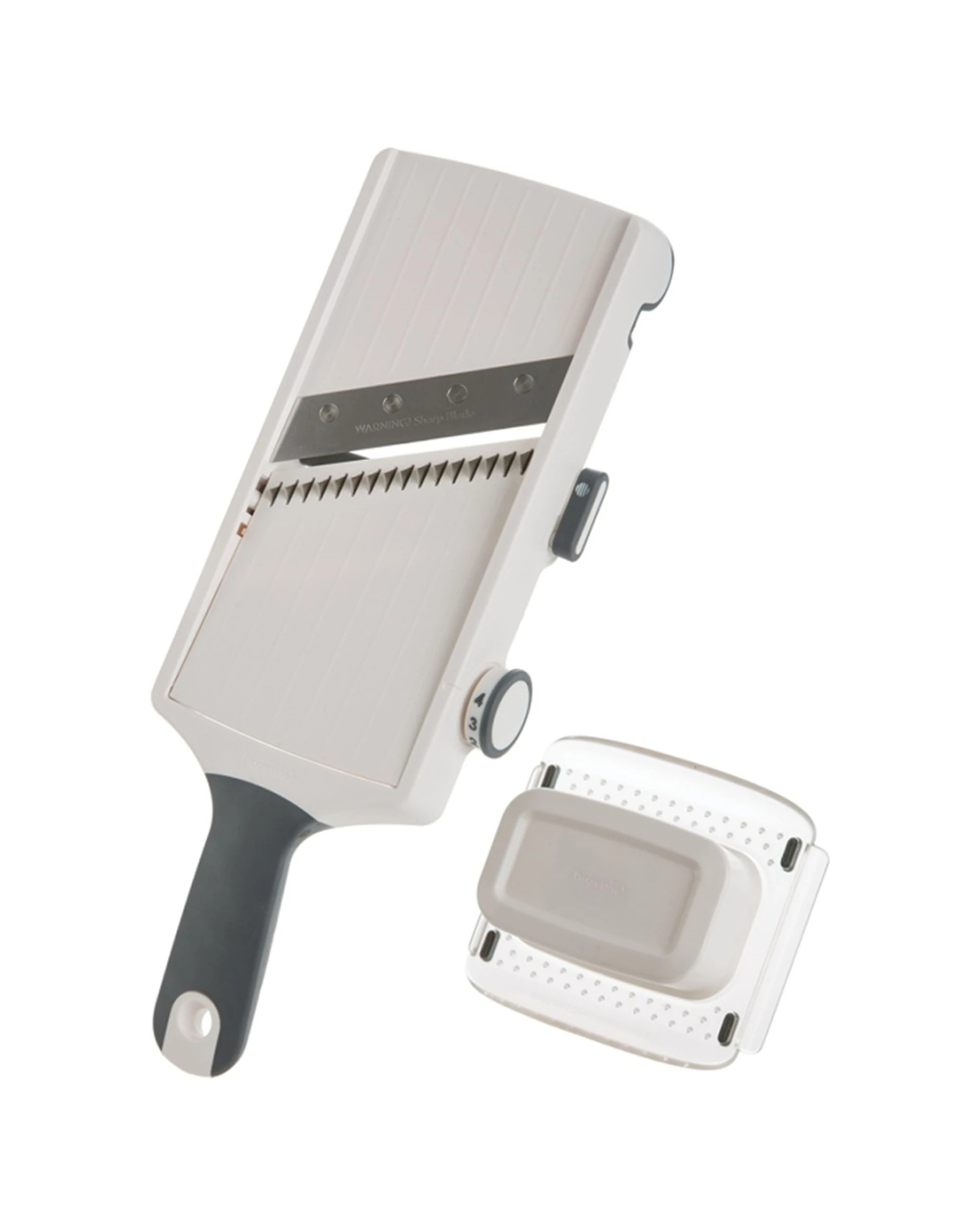 1 Progressive Hand-Held Adjustable Julienne And Slicer Stainless Steel Blade - Multi, 1 of 5