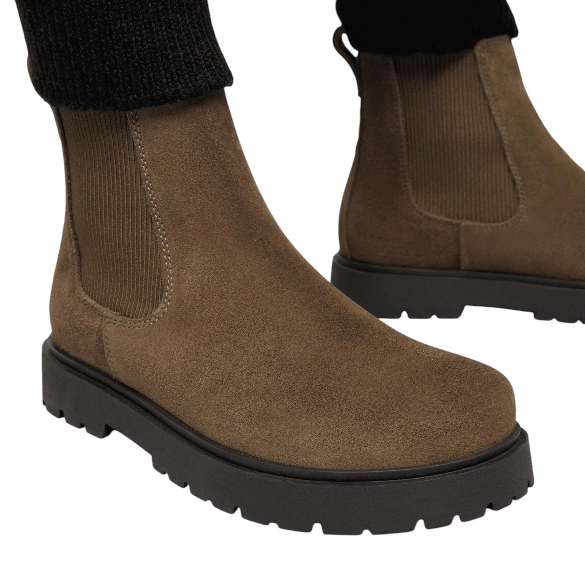 8 Birkenstock Mens Highwood Shoes Suede Leather Boots DARK TEA, 8 of 8