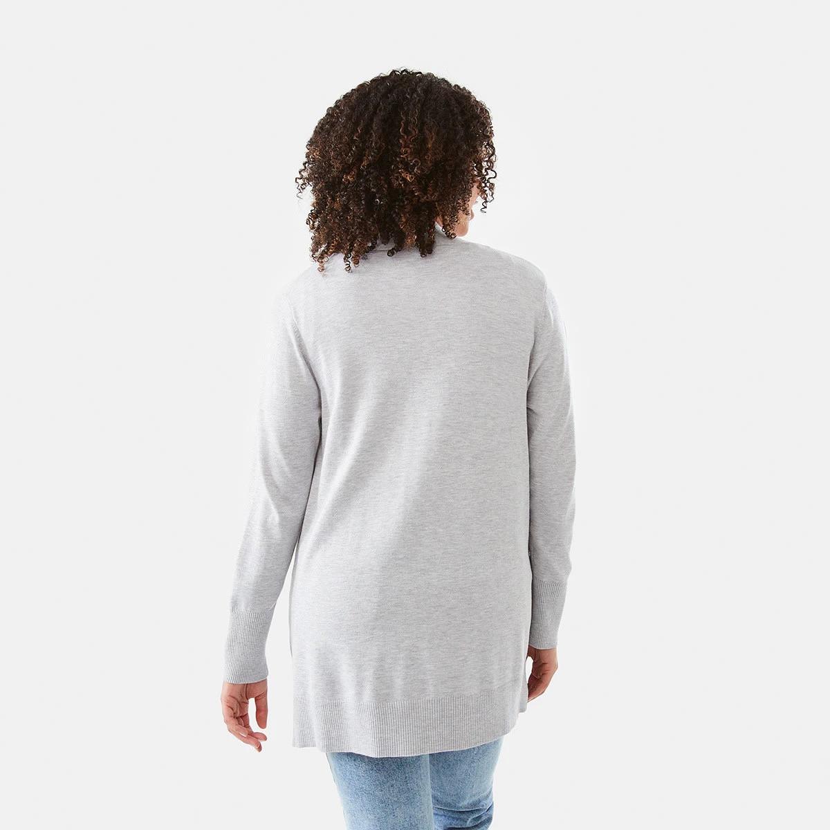 3 Edge to Edge Cardigan Grey Mrl, 3 of 6