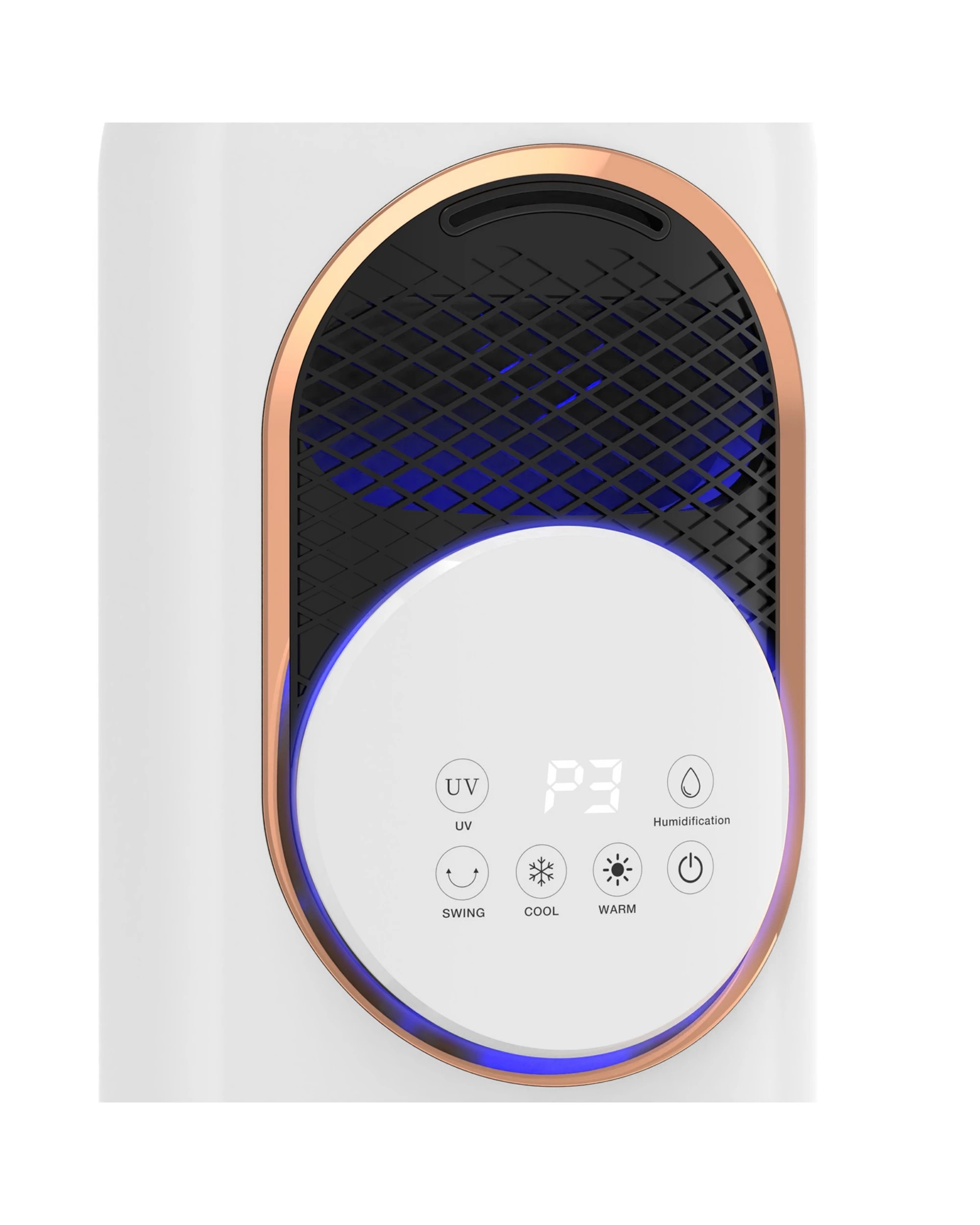 4 Yopower Evaporative Air Cooling Fan, 2 in 1 Portable Heater & Cooler Fan 4L - White, 4 of 7