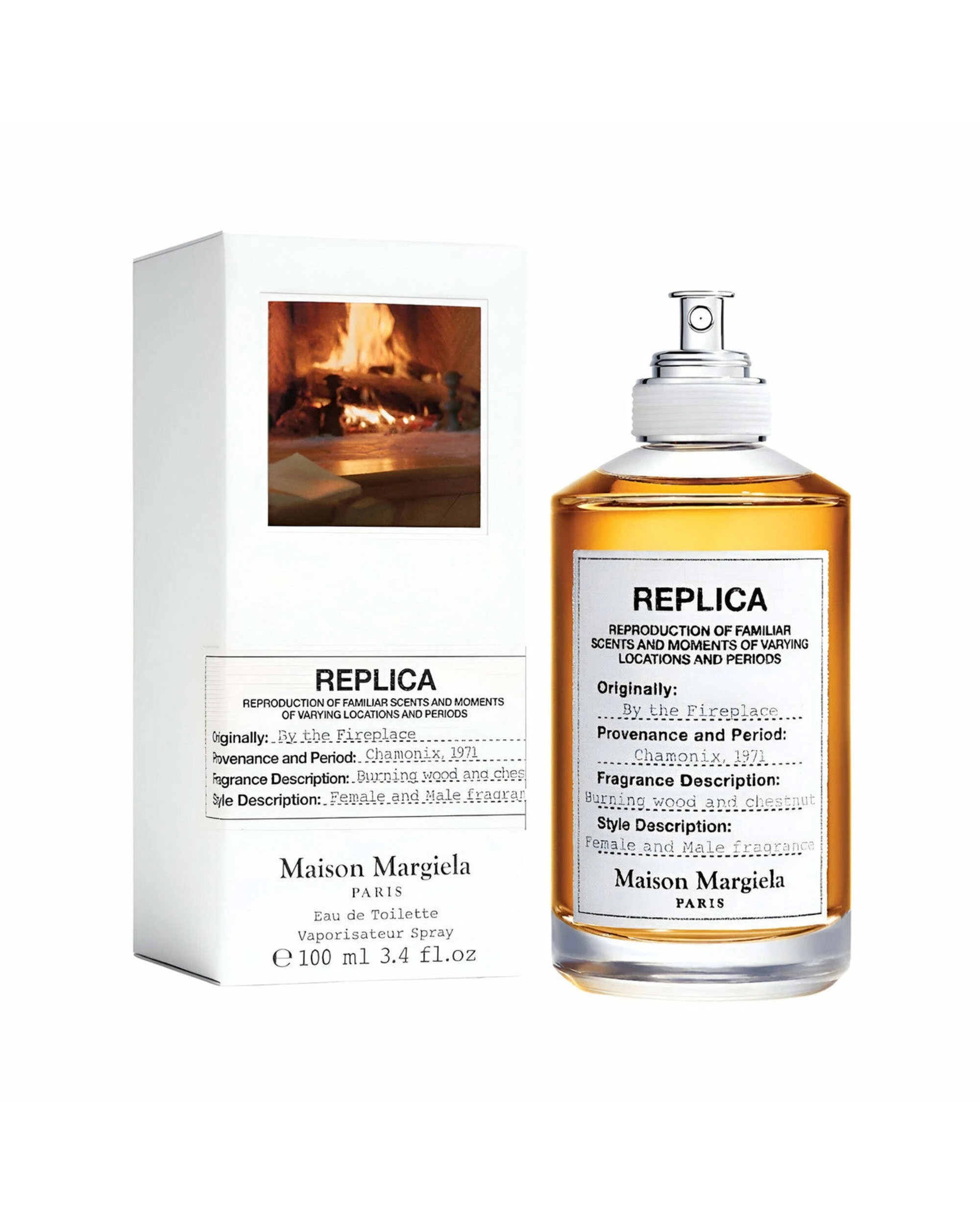 4 Maison Margiela Replica By The Fireplace Eau De Toilette Spray 100ml/3.4oz, 4 of 4