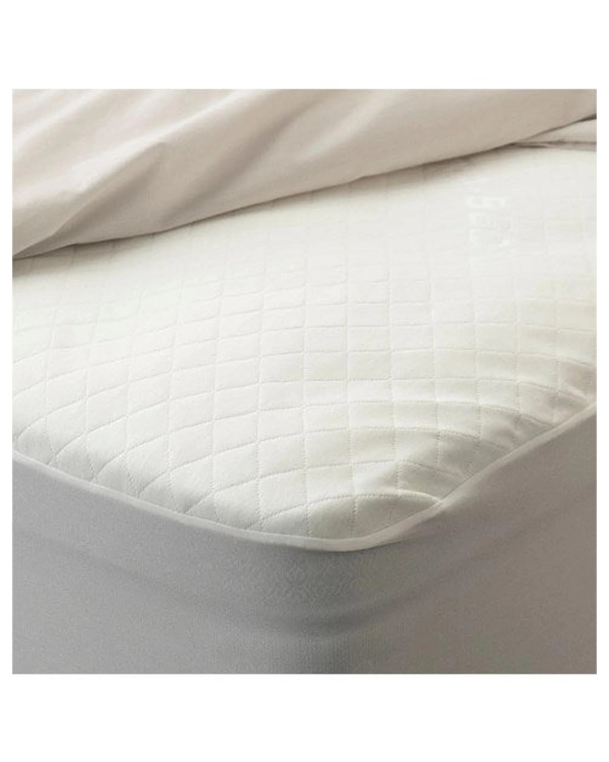 3 Protect A Bed Shield Opulence Cotton Jacquard Fitted Waterproof Sleep Protectors - King - White, 3 of 5