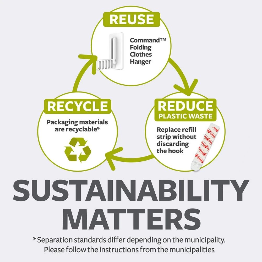 7 Command Folding Clothes Hanger, 7 of 7