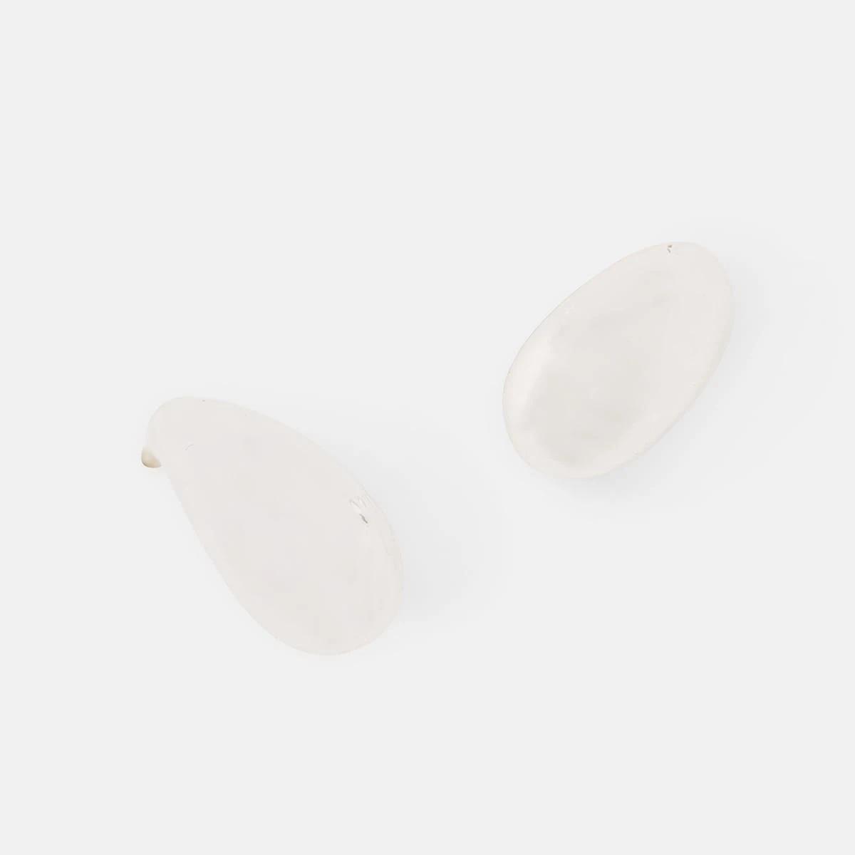 2 Sterling Silver Mini Teardrop Earrings Silver, 2 of 5