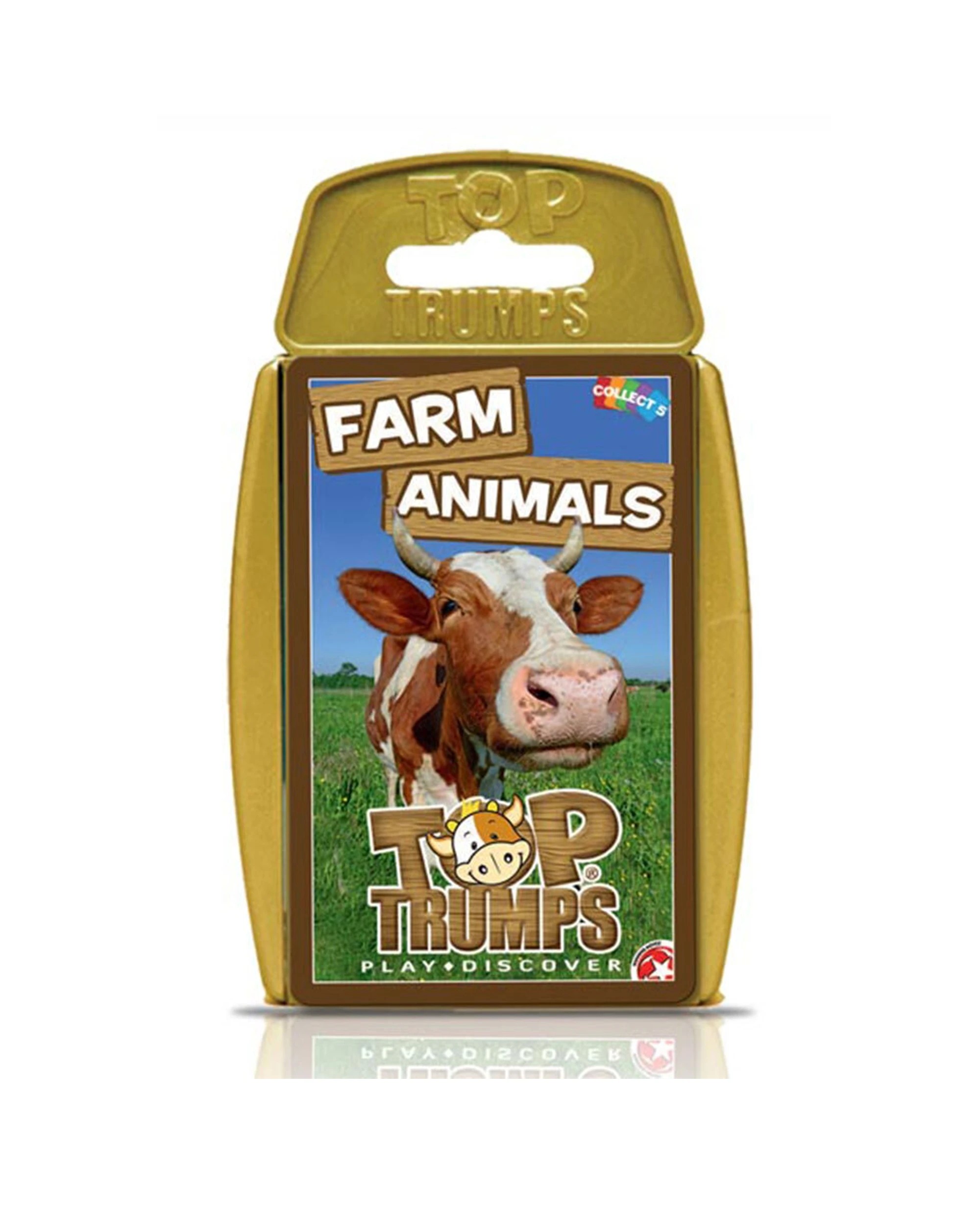 1 TOP TRUMPS Farm Animals Card Game Educational Fun Facts Play - Multi, 1 of 4