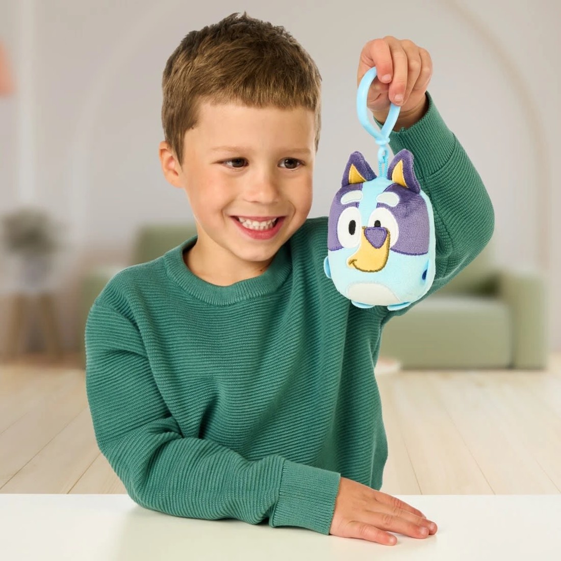 5 Bluey Mini Plush Bag Tag - Assorted, 5 of 7