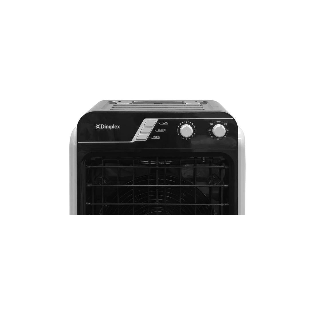 2 Dimplex 40l Evaporative Cooler Air Humidifier Auto Swing W/ Ioniser Function
 - White, 2 of 3