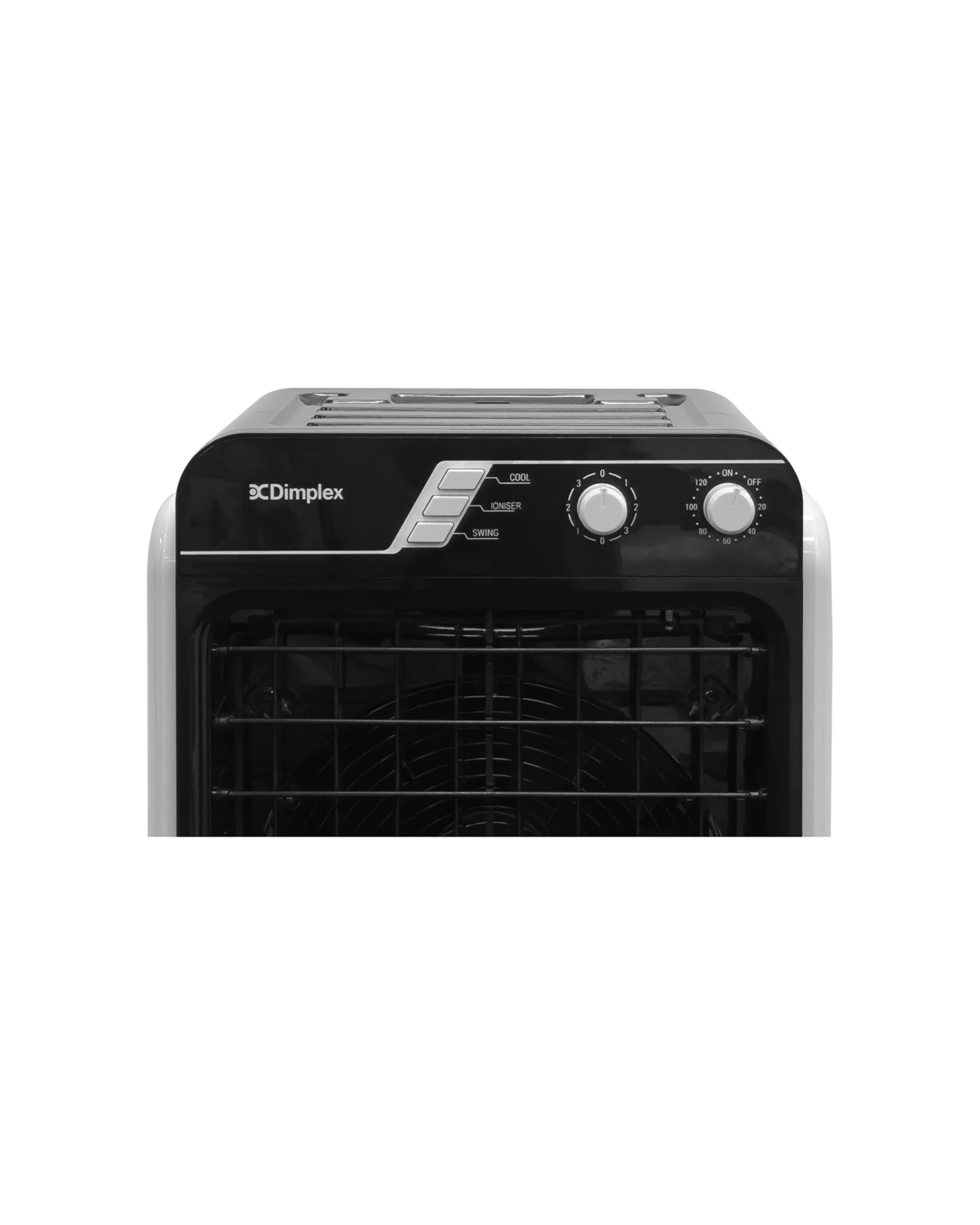 2 Dimplex 40l Evaporative Cooler Air Humidifier Auto Swing W/ Ioniser Function
 - White, 2 of 3