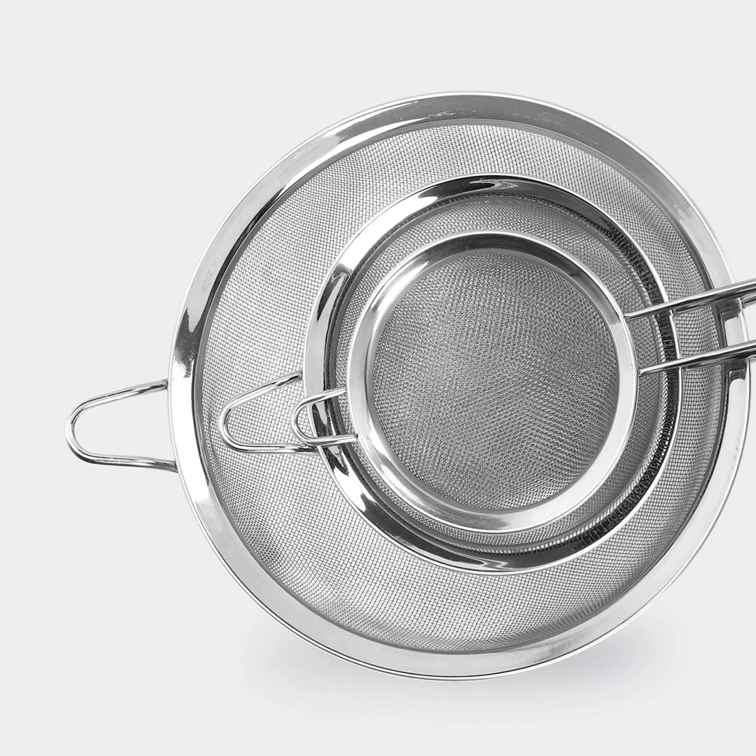 5 3 Metal Strainers, 5 of 6