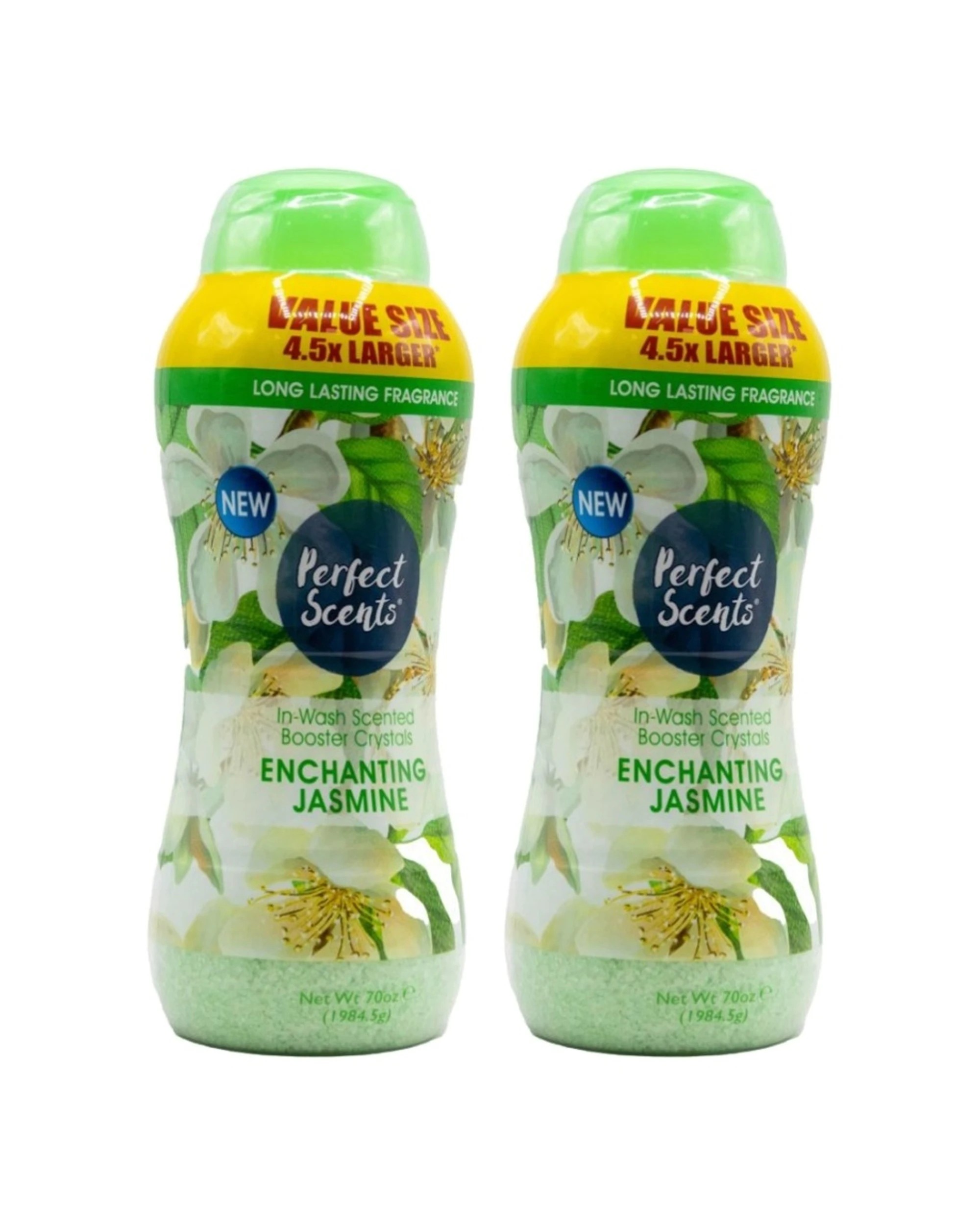 1 Perfect Scents 2PK In Wash Scented Booster Crystals Enchanting Jasmine 1984 - Clear, 1 of 3