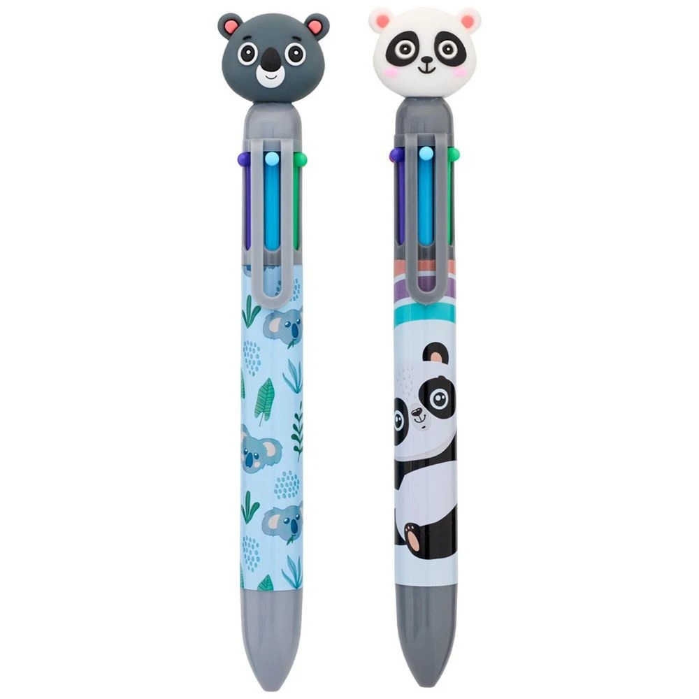 2 Studymate 6 Colour Ballpoint Pen with Charm 2 Pack, 2 of 3