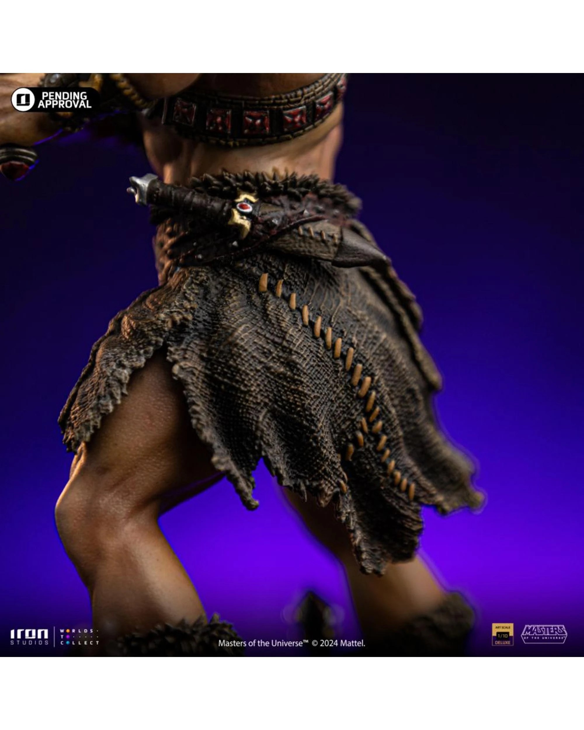 7 Iron Studios Masters of the Universe He-Man Unleashed Deluxe 1:10 Scale Statue, 7 of 10