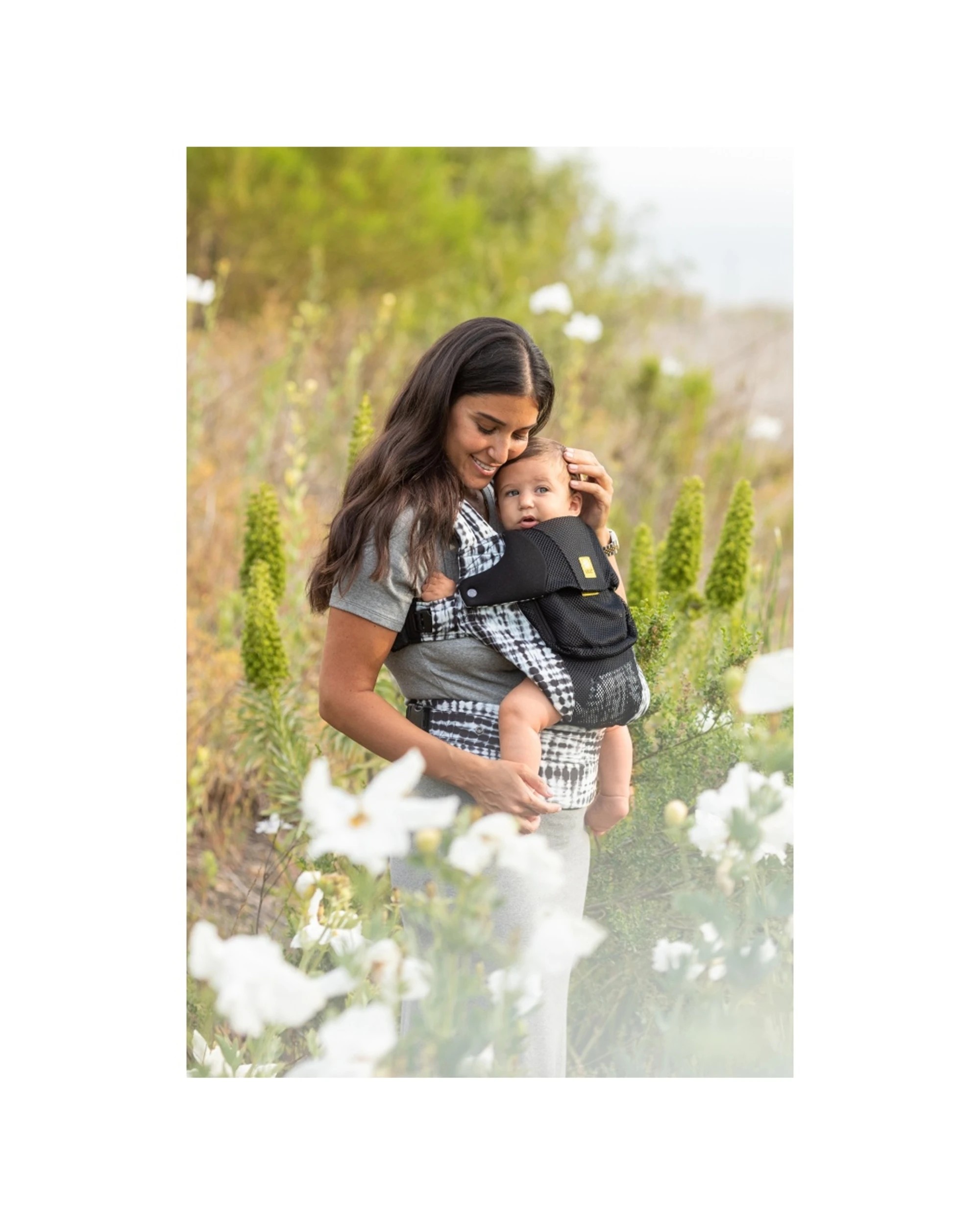 4 LilleBaby Comp. Airflow DLX Shibori - Multi, 4 of 5