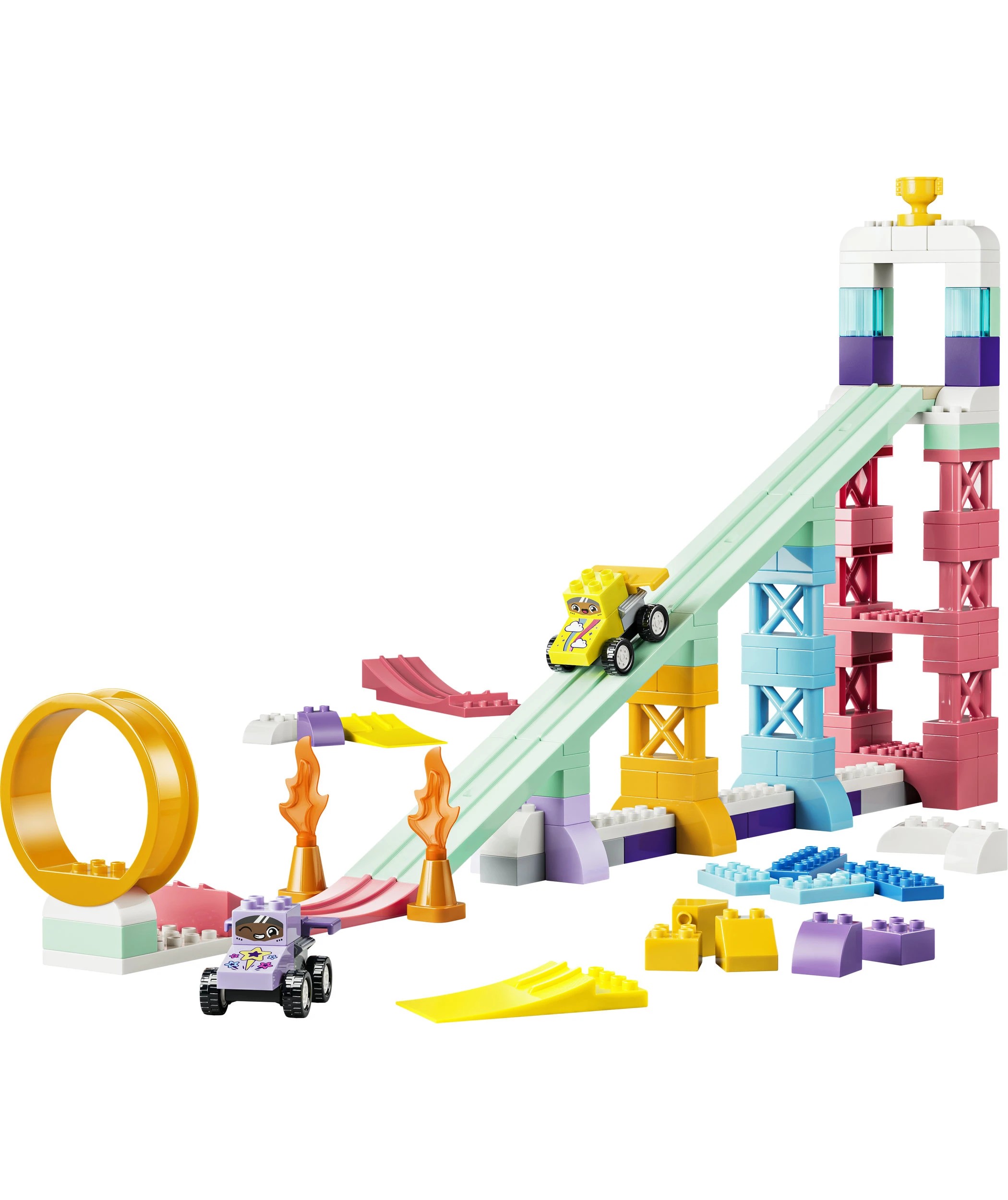 2 LEGO DUPLO Town 3 in 1 Creative Ramps with Vehicles 10478, 2 of 10