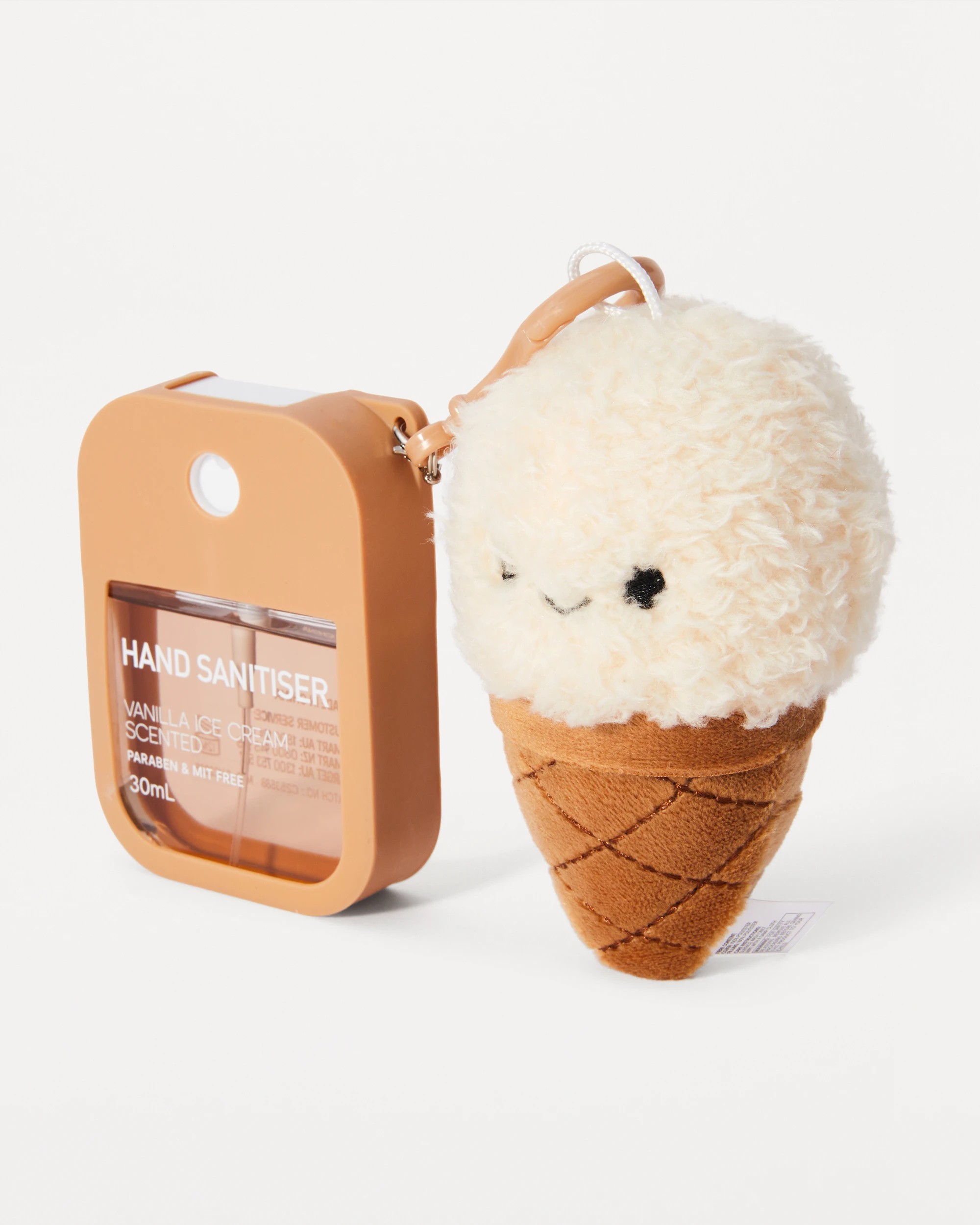 2 OXX Bodycare Hand Sanitiser with Decoration 30ml - Vanilla Ice Cream Scented, 2 of 6