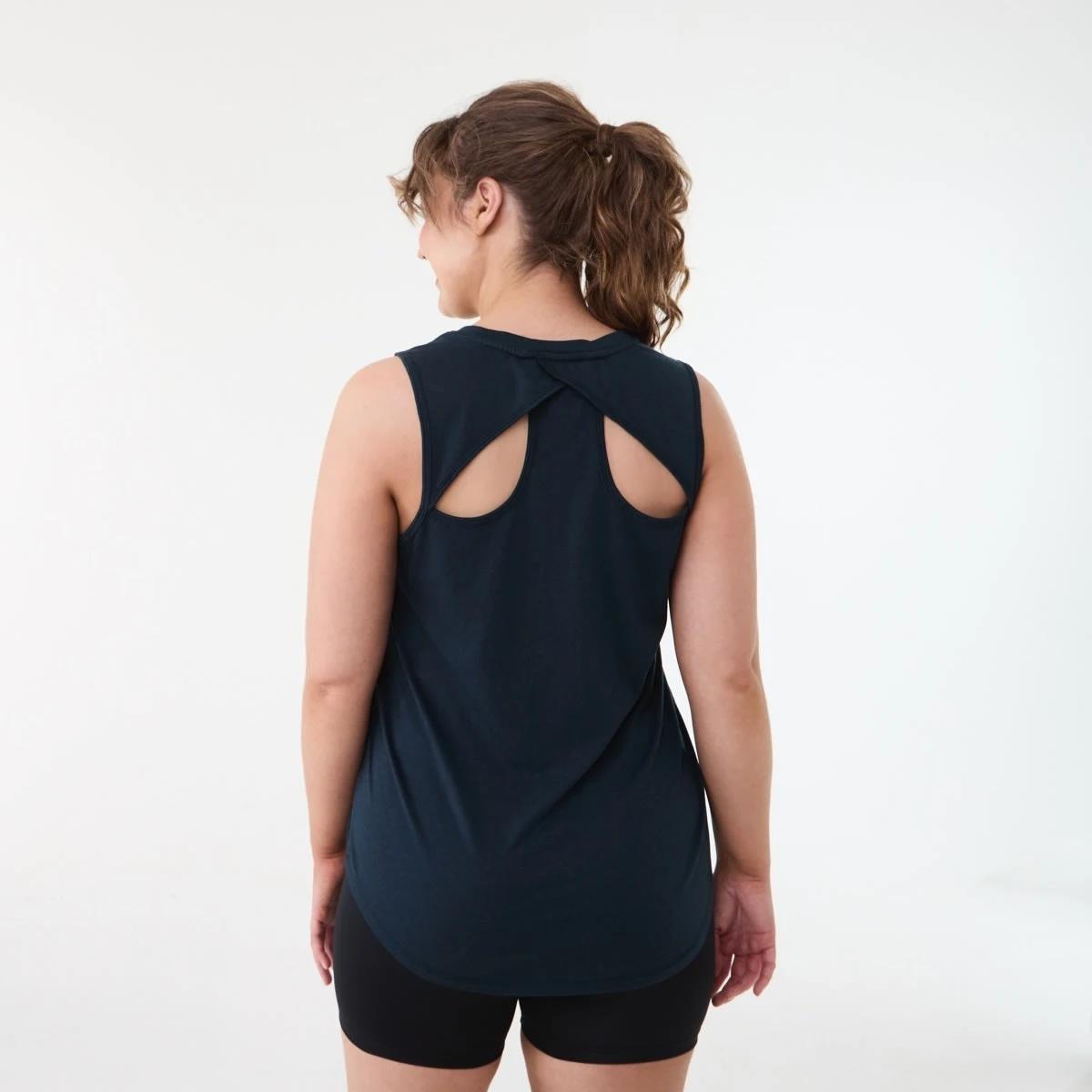 3 Everlast Womens Keyhole Tank EVERLAST MOOD INDIGO, 3 of 6