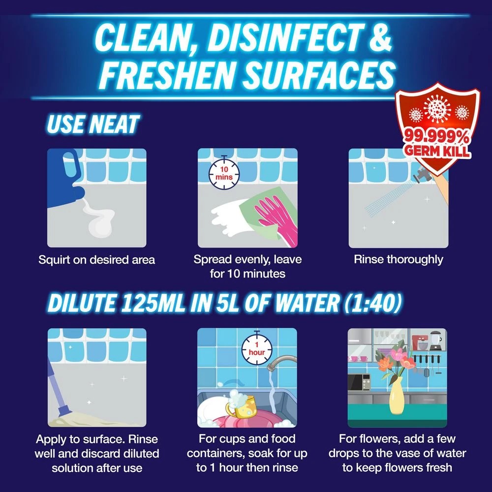 5 Domestos Regular 750mL, 5 of 5