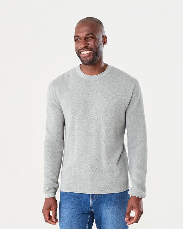 Lightweight Textured Knit Ju