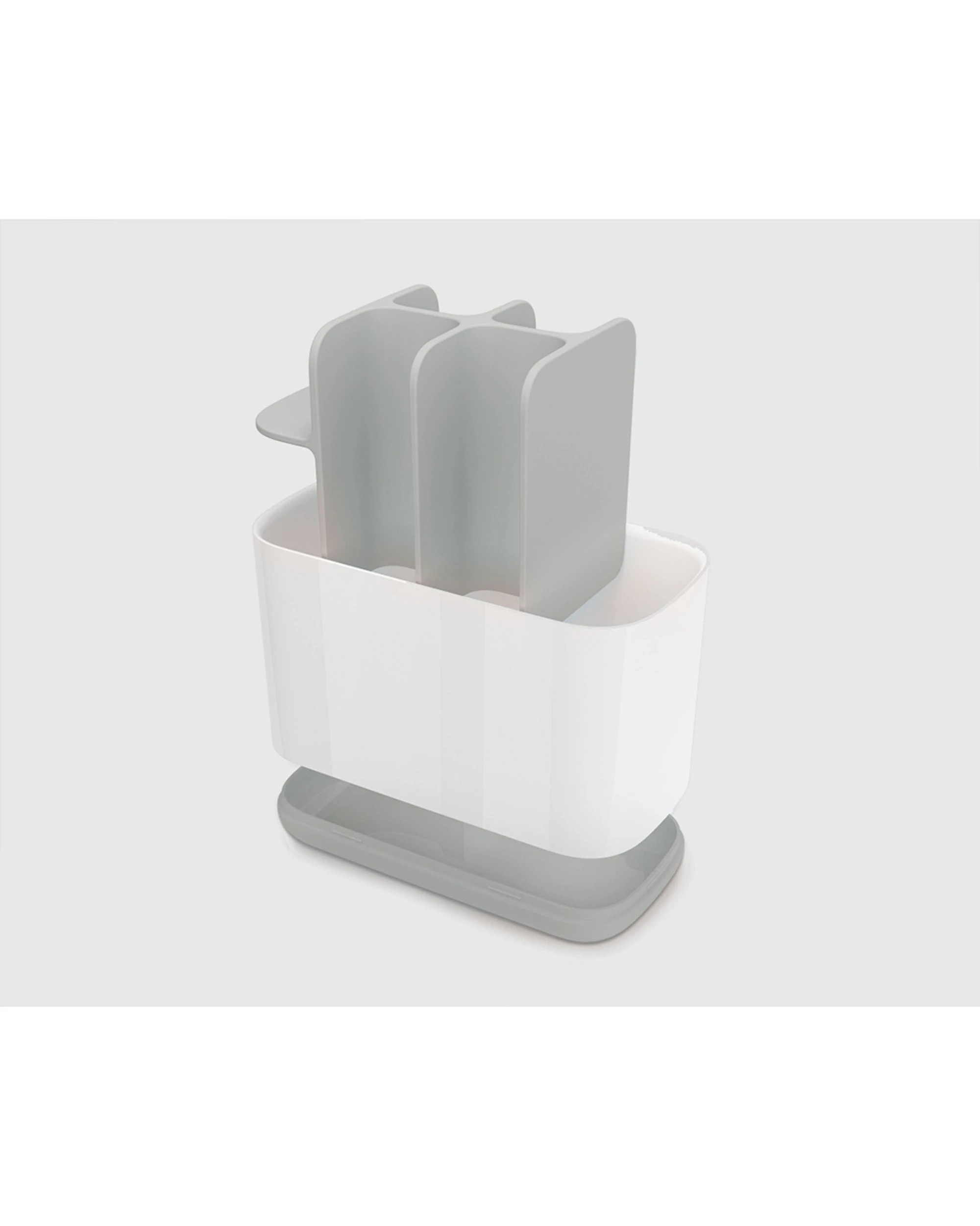 5 Joseph Joseph Toothbrush Caddy Divided Sections Ventilated Non Slip Base - White, 5 of 5