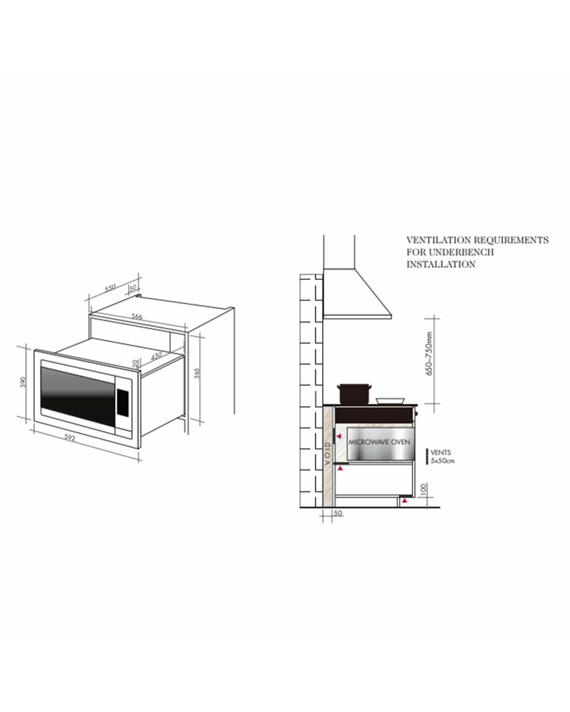 3 Artusi 31L Microwave Oven 900W, 3 of 3