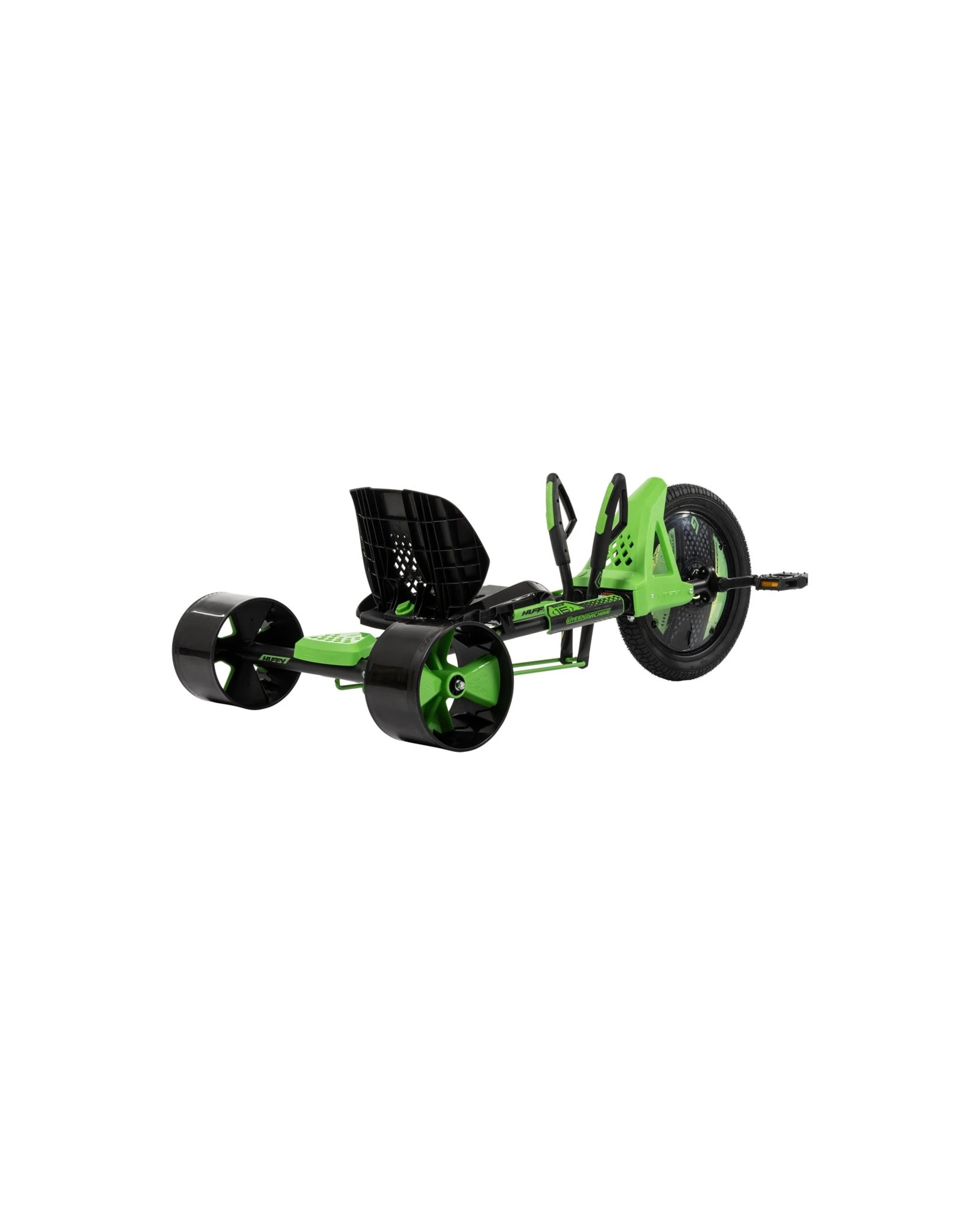 8 Plum Play Au Green Machine 16 Inch Drift Trike With Adjustable Seat Age 5 And Up - Green, 8 of 8