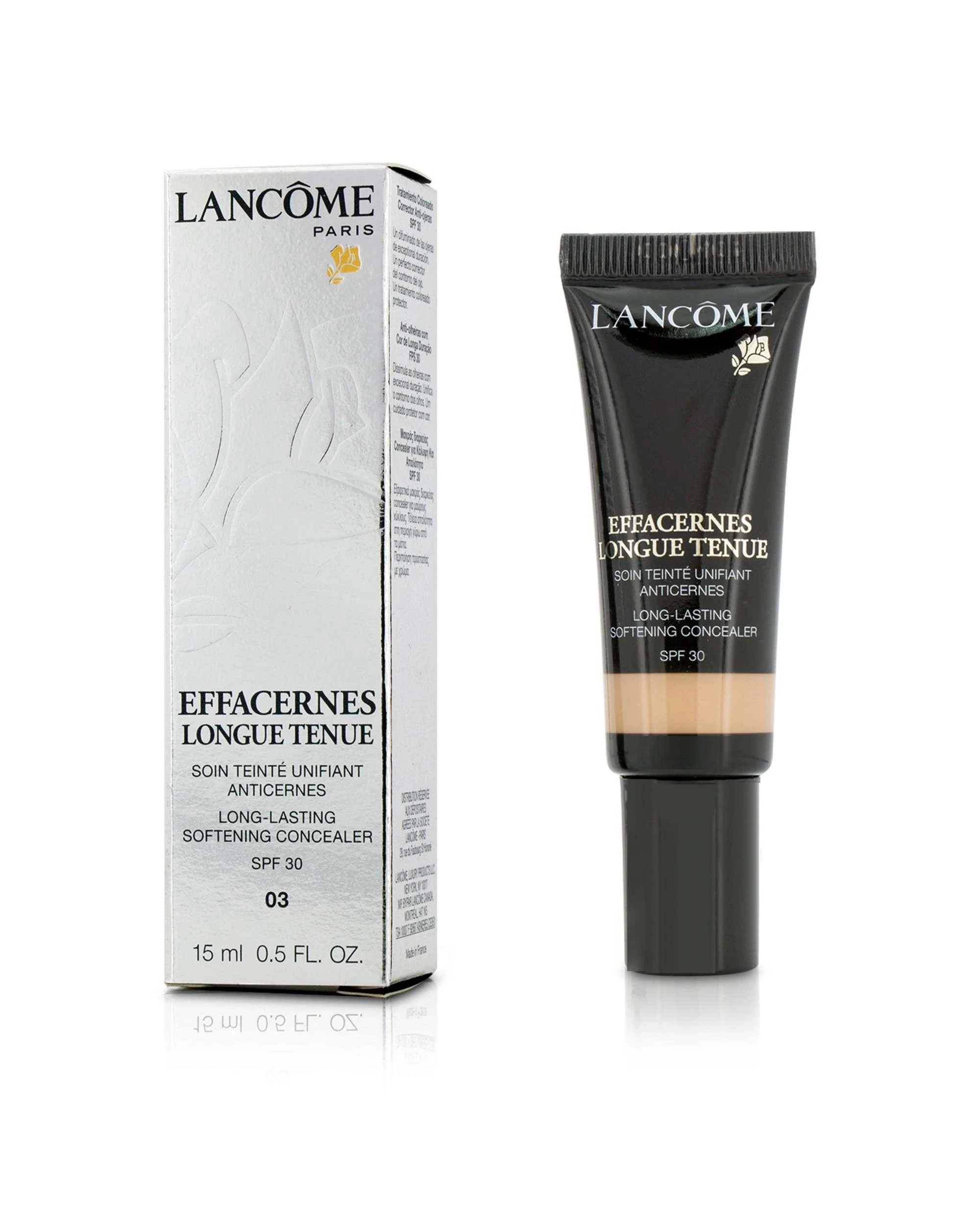1 Lancome Effacernes Long Lasting Softening Concealer SPF30 - #03 Beige Ambre  15ml/0.5oz - Beige, 1 of 4