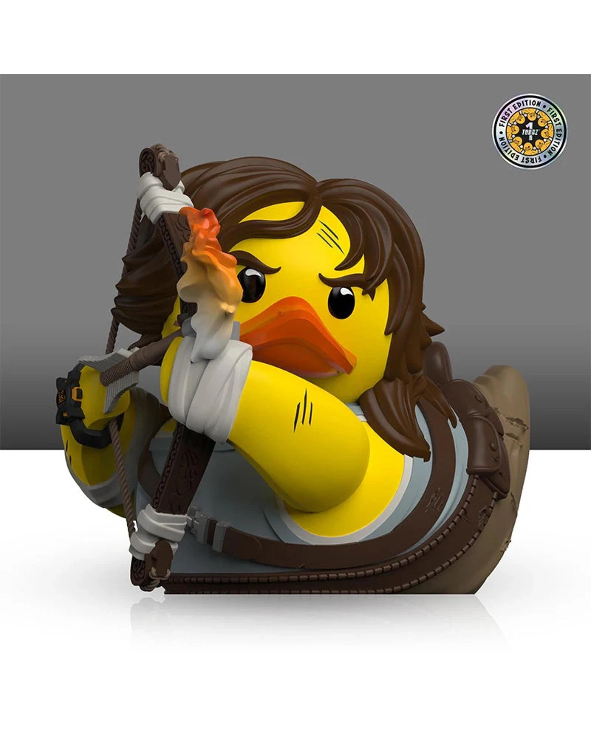 2 Tubbz Tomb Raider Survivor Lara Croft First Edition Cosplaying Duck Figure, 2 of 5