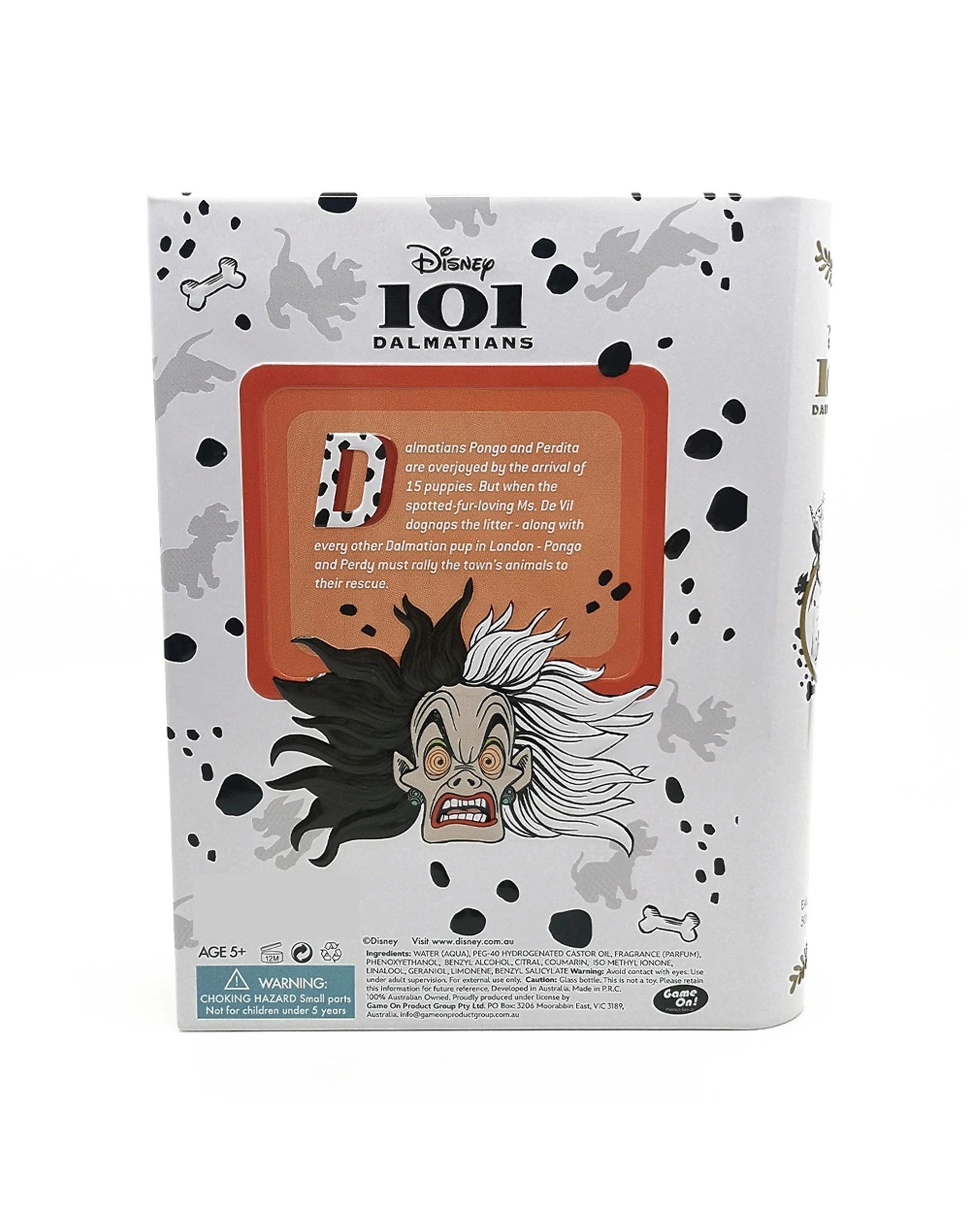 3 Disney Classic Storybook 101 Dalmatians Eau De Parfum EDP 50ml - Clear, 3 of 3
