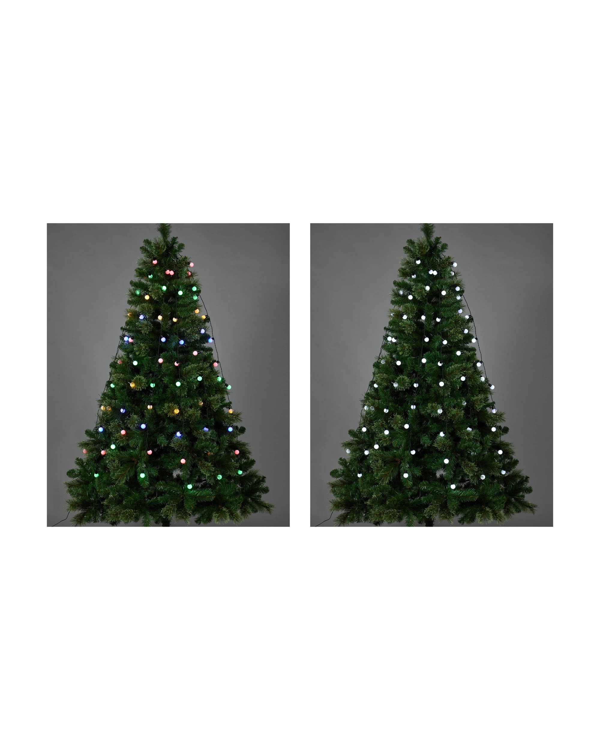 1 Low Voltage 80 LED Multifunction Cascading Tree Lights, 1 of 8