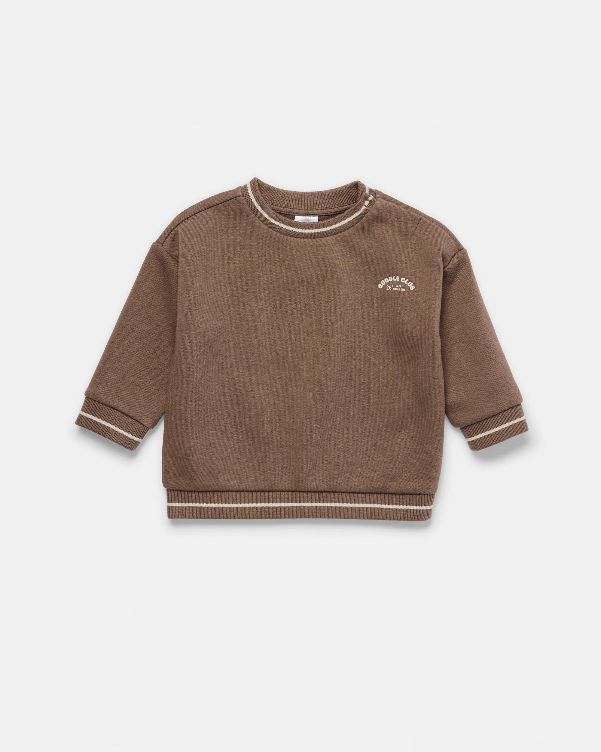 1 Drop Shoulder Sweatshirt Cuddle, 1 of 3