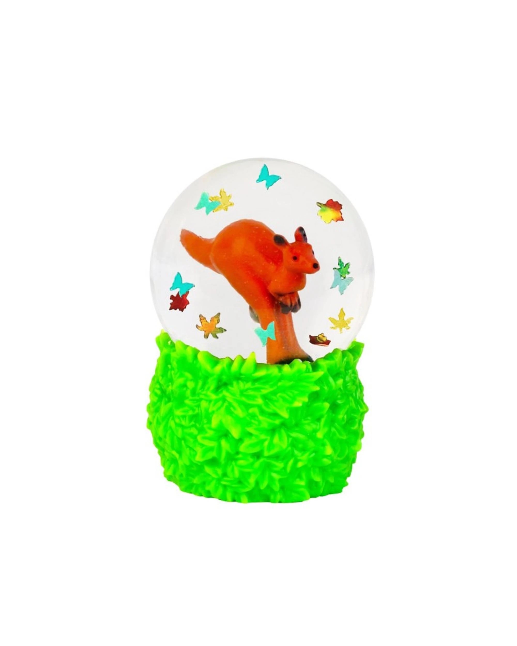 1 Smoosho's Snow Globe Glow in the Dark Kangaroo Squishy, 1 of 3