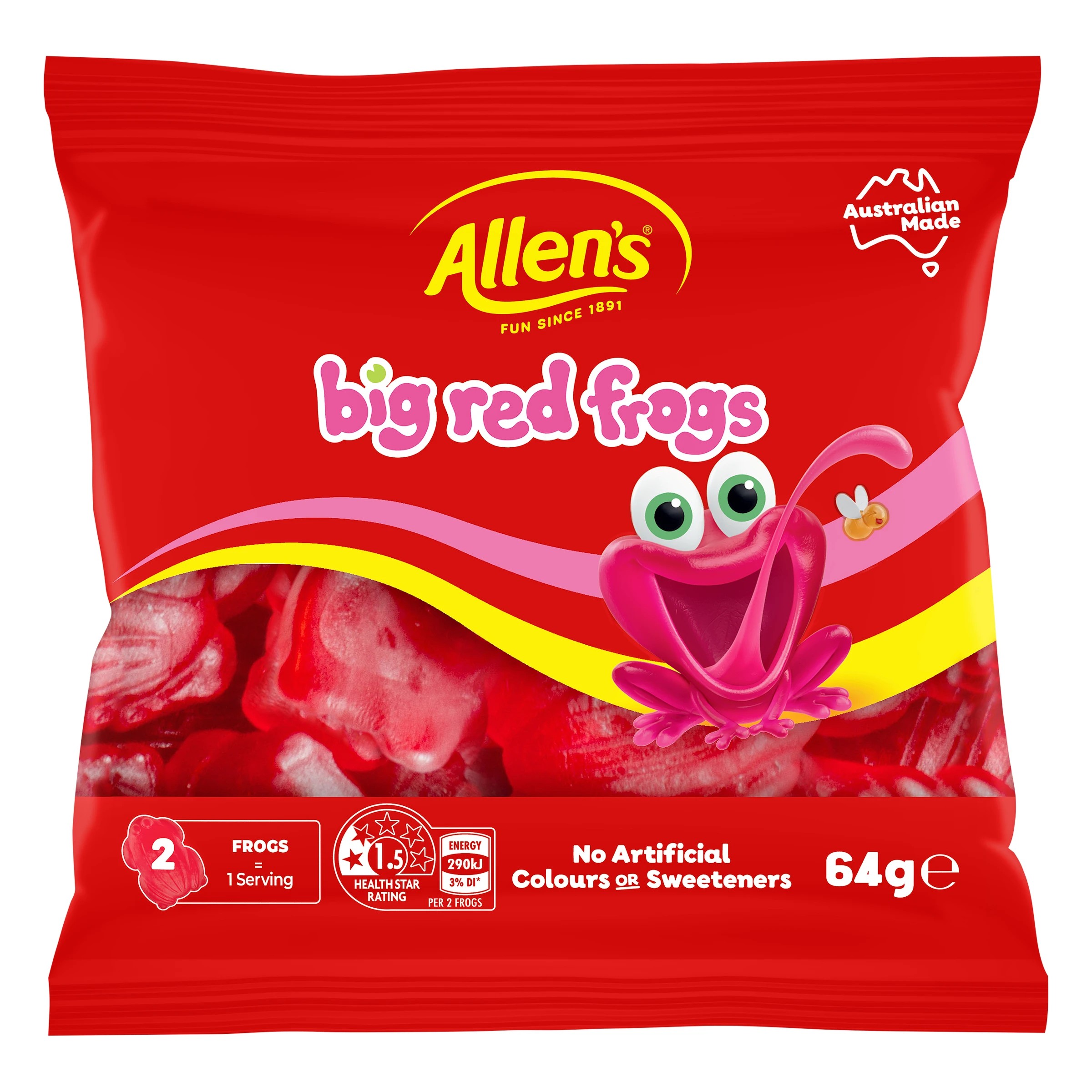 1 Allen's Frogs Alive 64g, 1 of 2