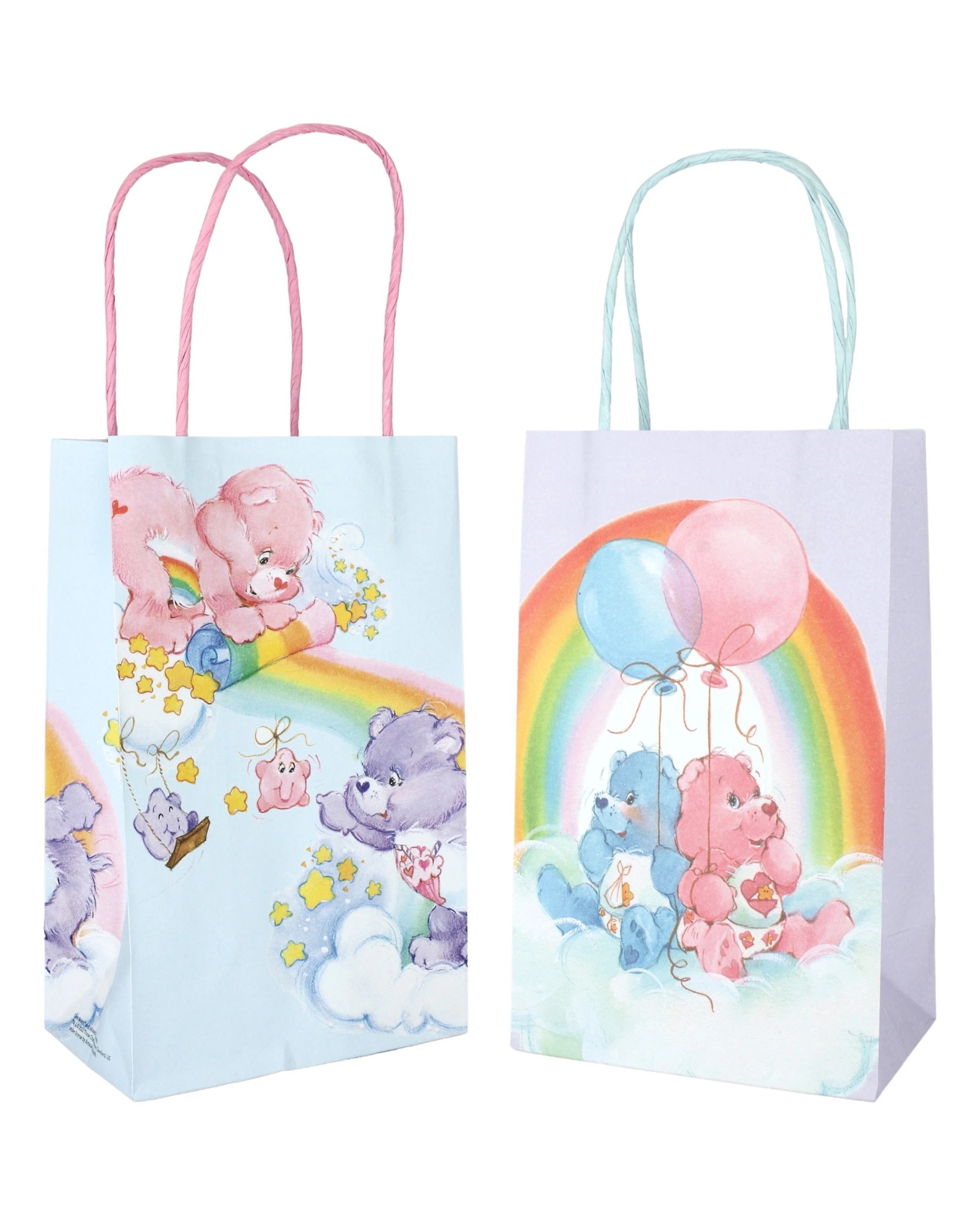 1 Care Bears Care Bears Paper Gift Bags 21.5cm Pack of 8, 1 of 2