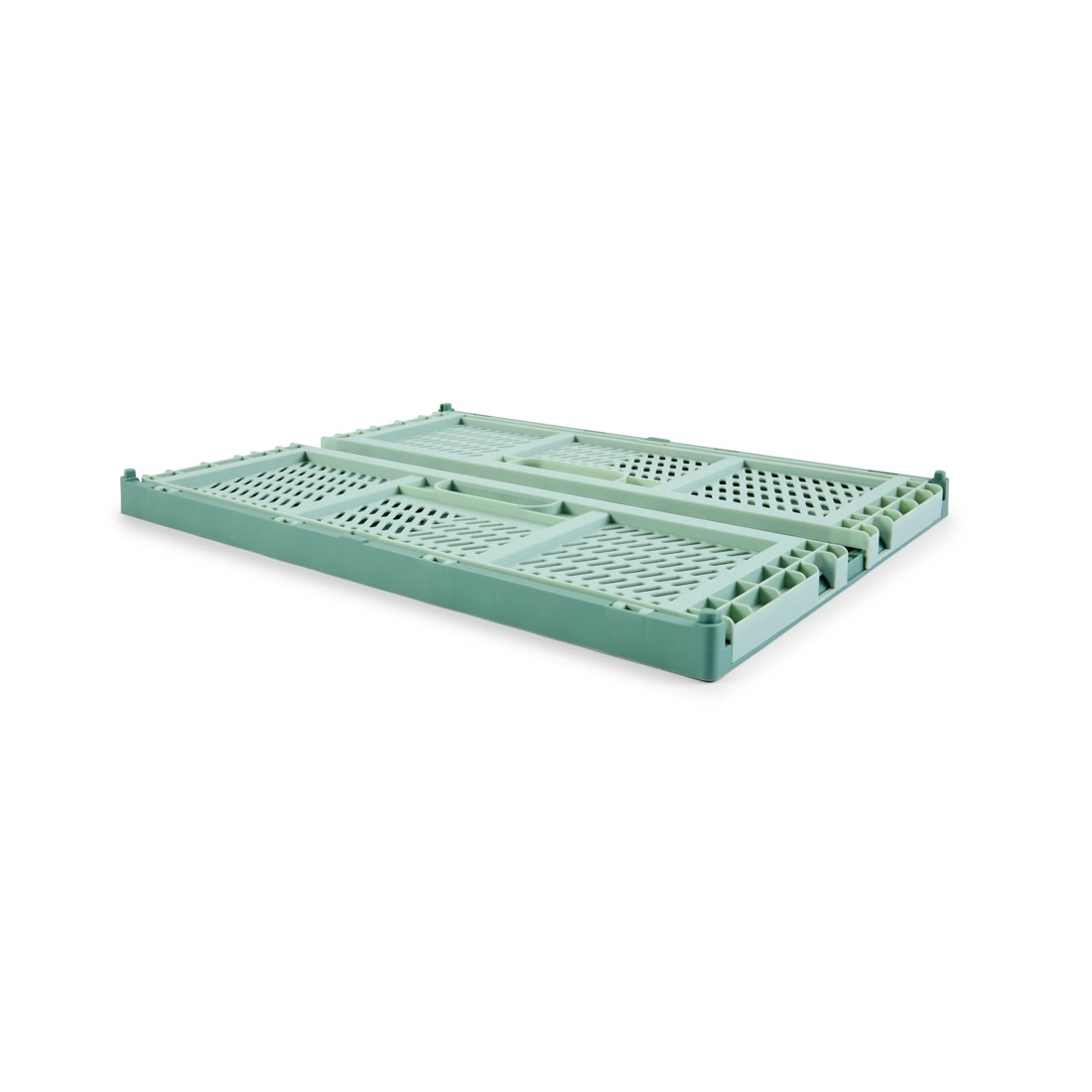 2 30L Collapsible Crate - Large, Green, 2 of 10
