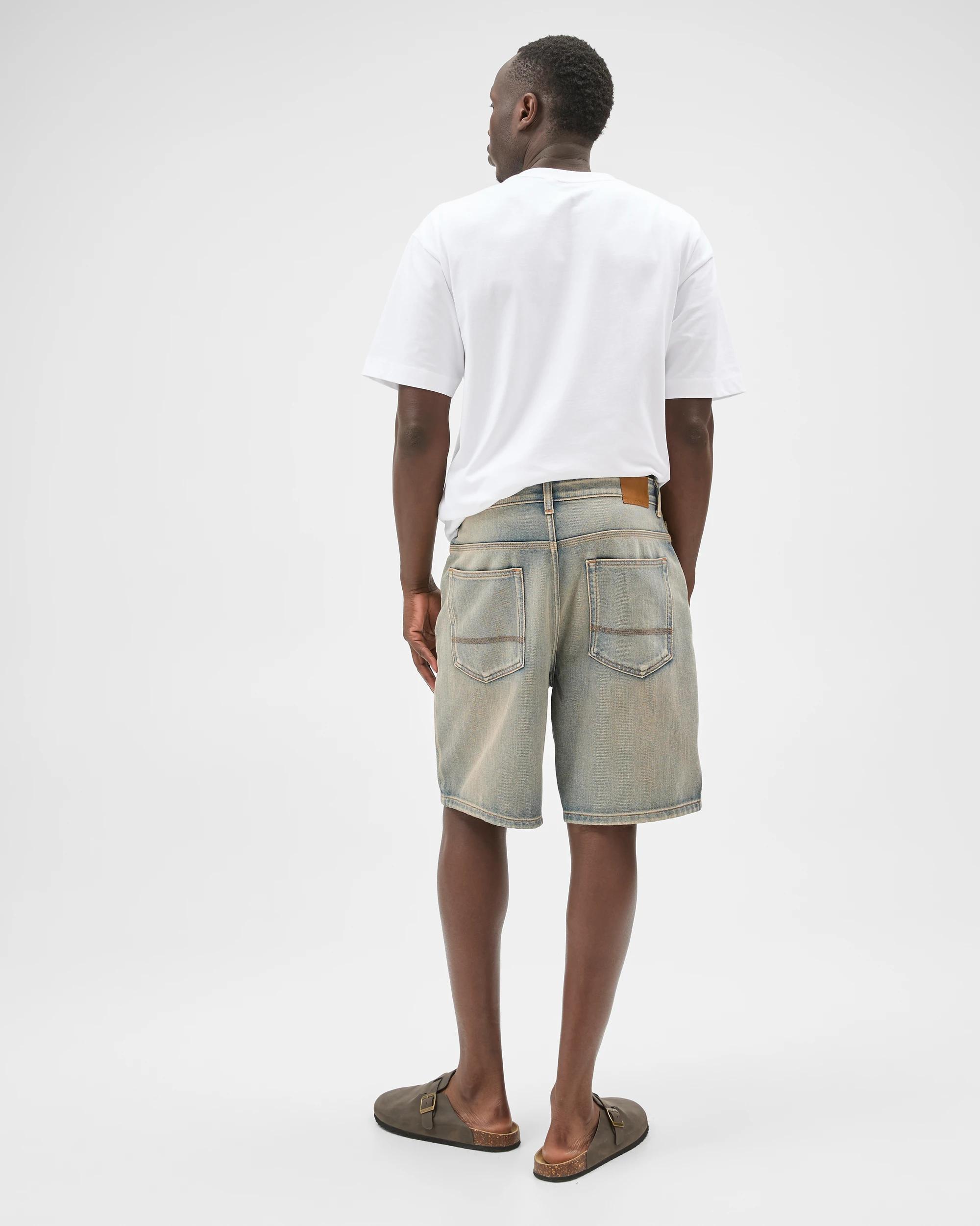 6 Commons Loose Fit Denim Shorts MUDDY INDIGO, 6 of 6